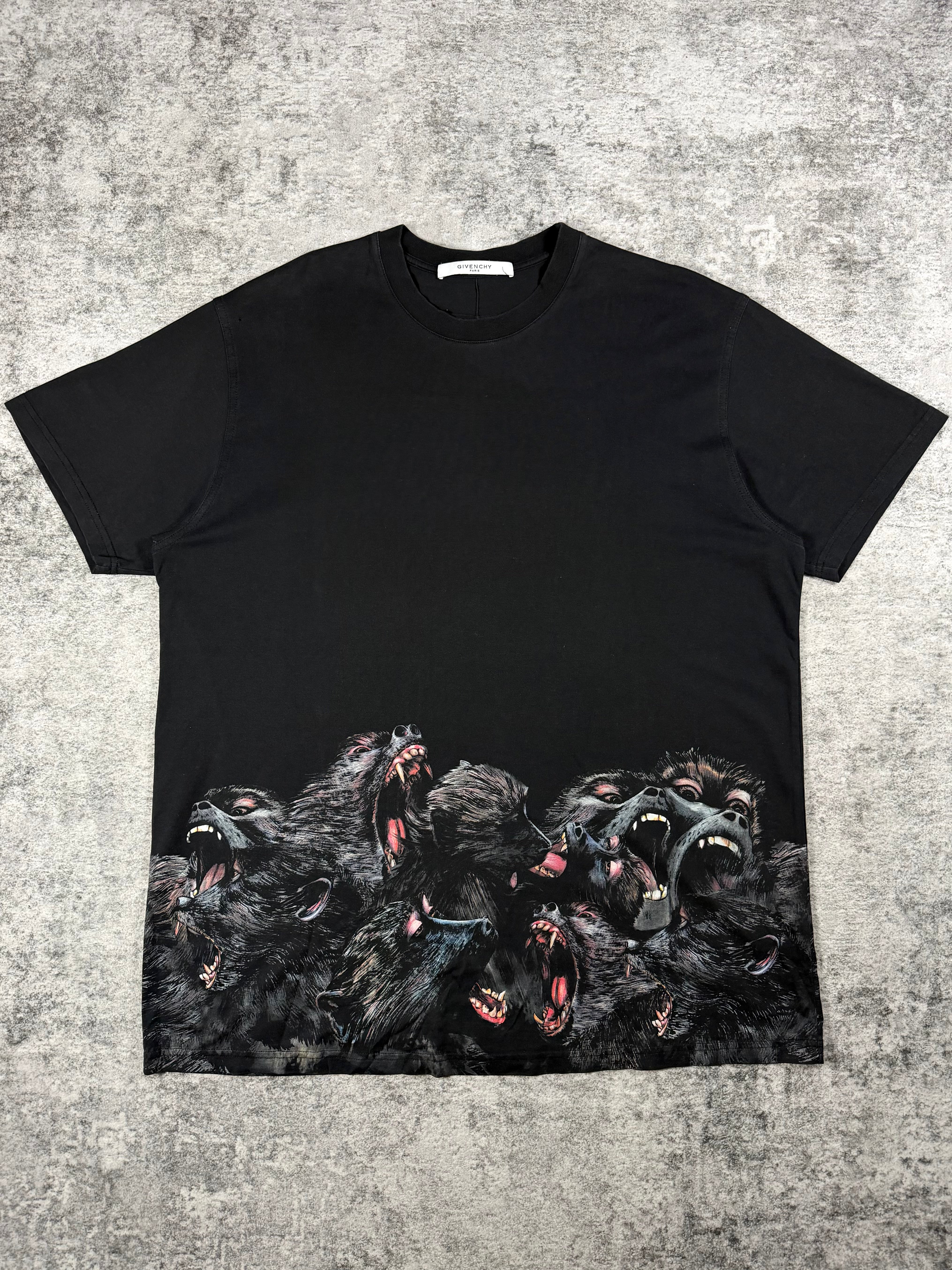 FW16 Givenchy Ricardo Tisci ‘Screaming Monkeys’ Oversized T shirt