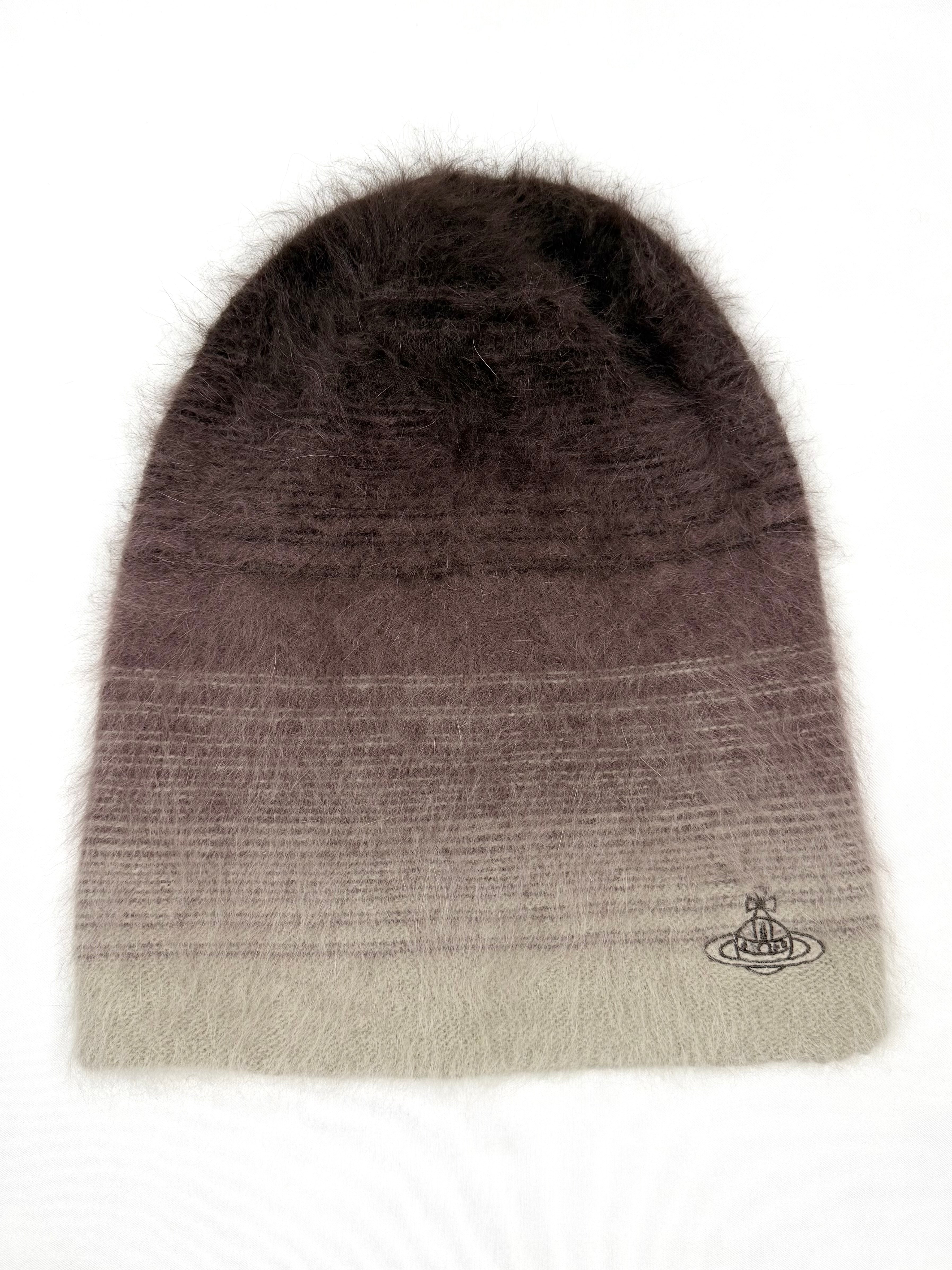 Vivienne Westwood Mini Orb Ombre Mohair Beanie