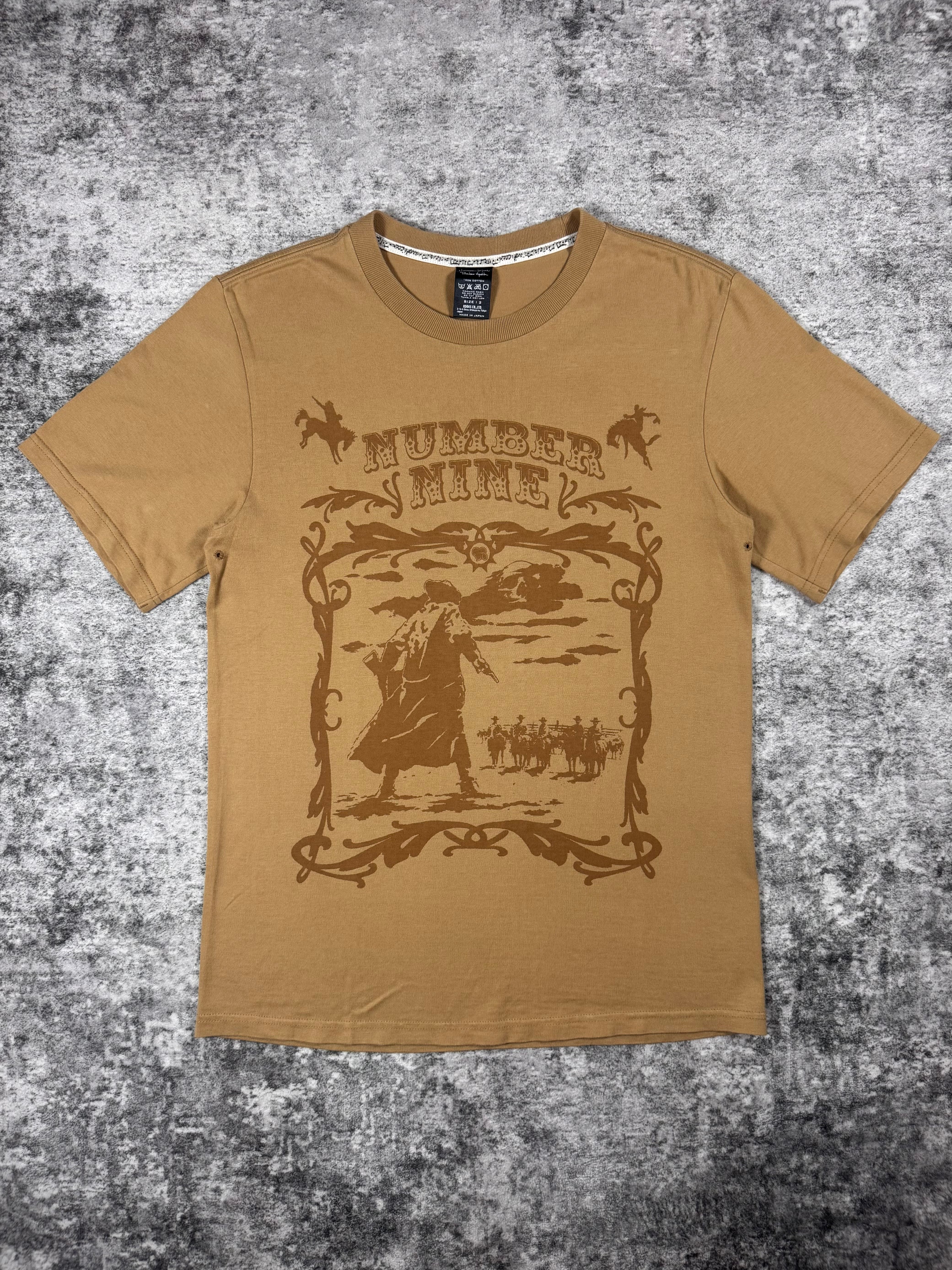 SS07 Number (N)ine t shirt “About A Boy” Cowboy T shirt