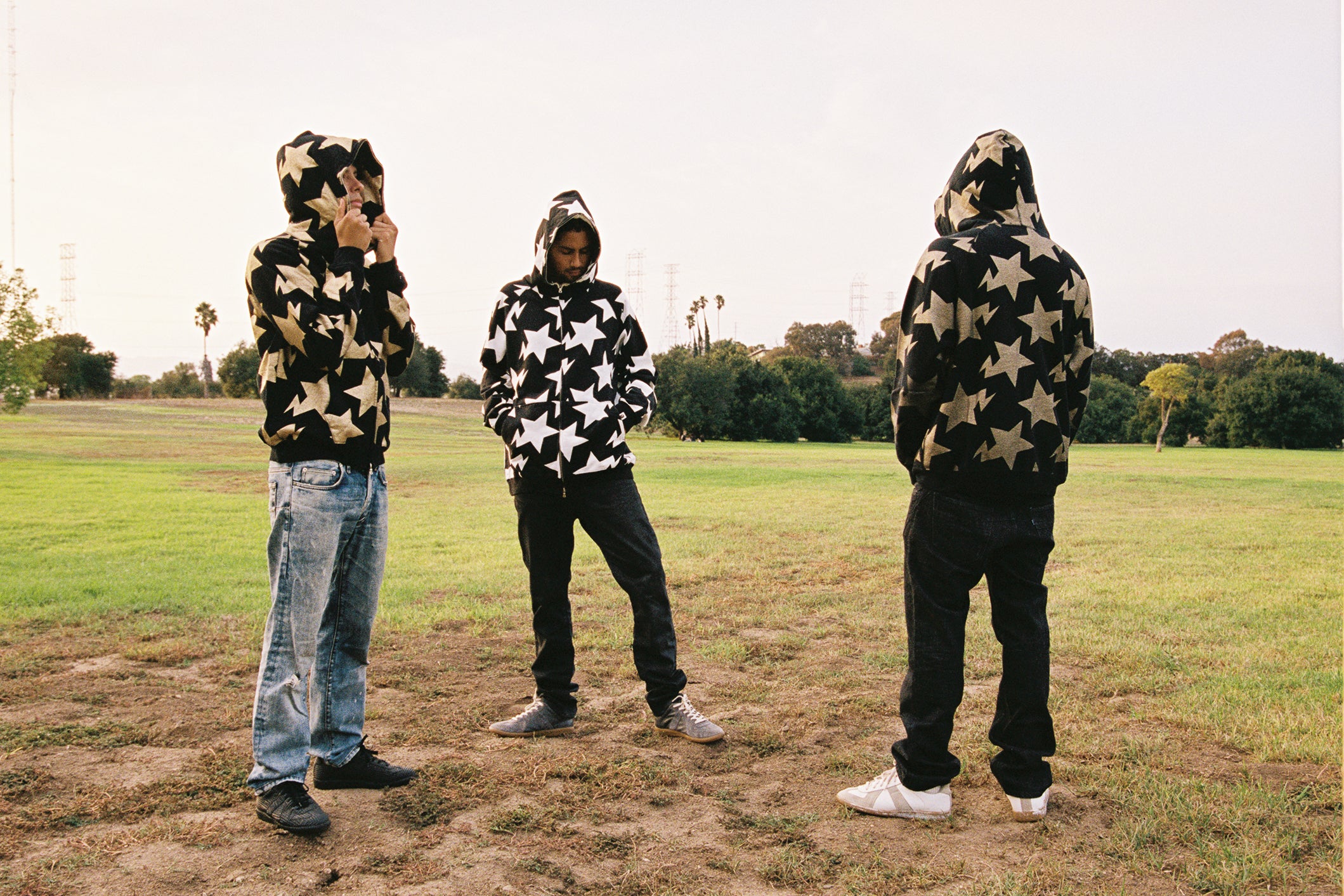 2008 A Bathing Ape Nigo ‘Bapesta’ Gold/Black Full-Zip Hoodie