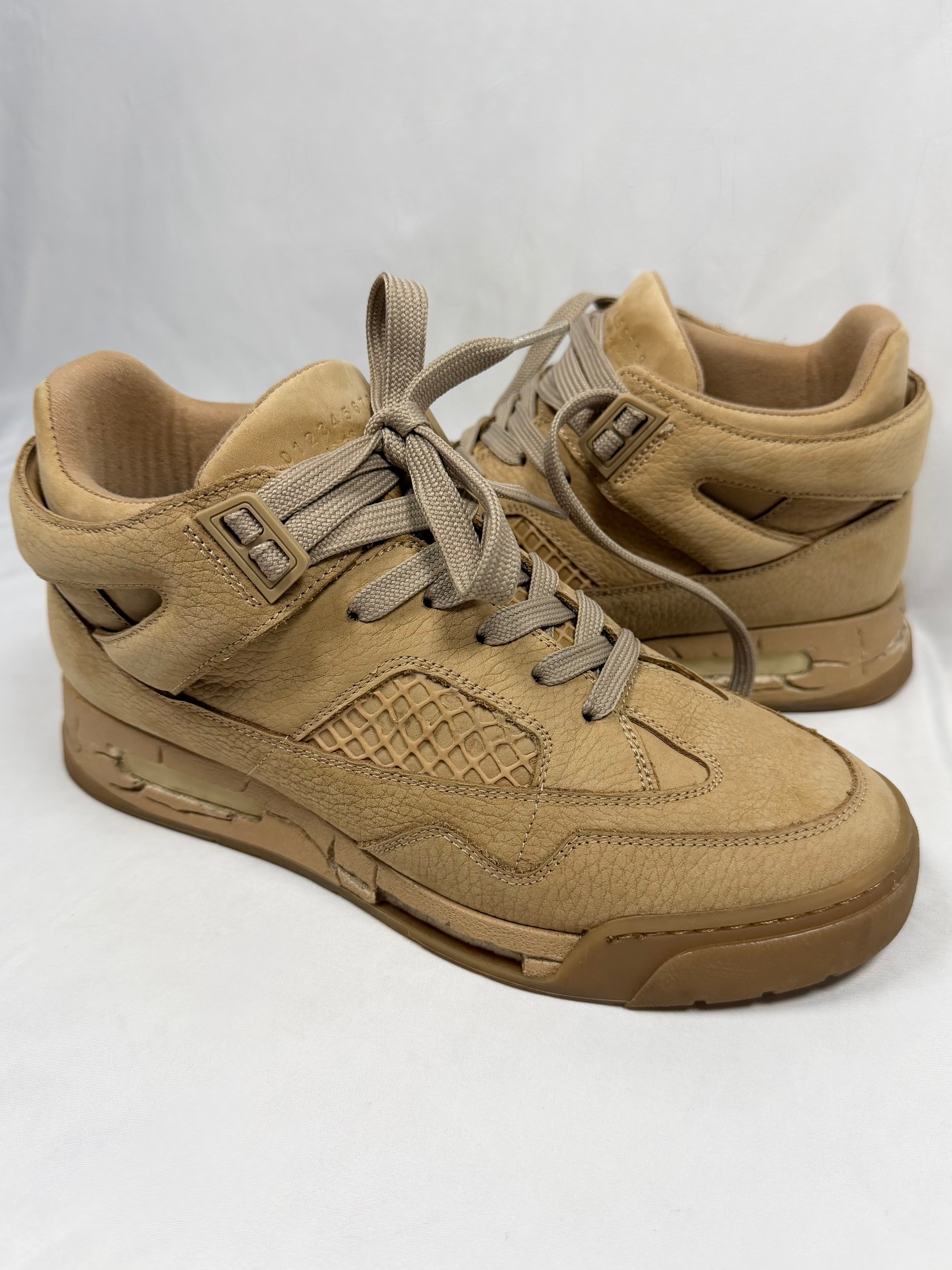 Maison Margiela DDSTCK ‘Tan' Suede Low Top Sneaker