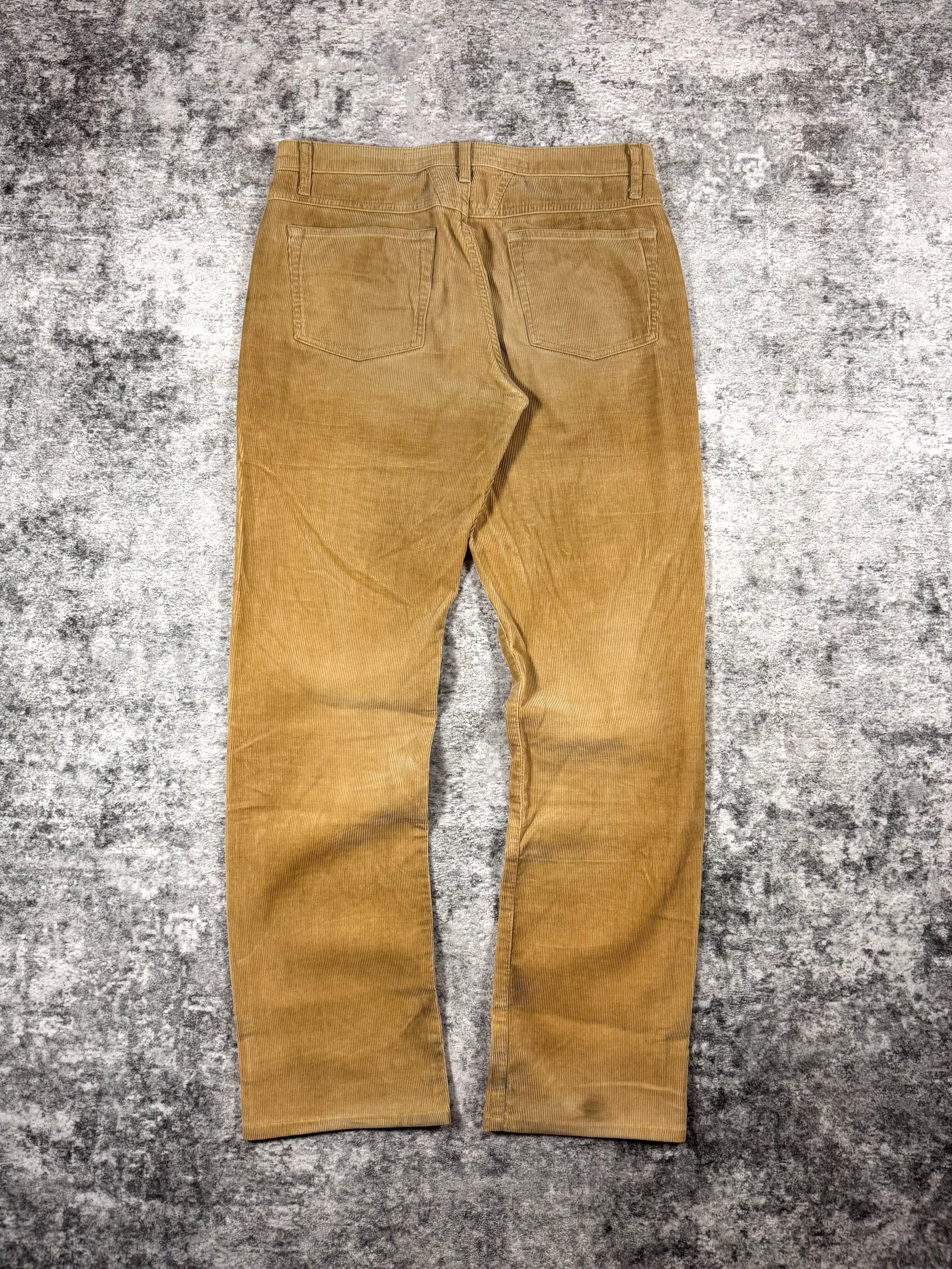 2000s Marithè + François Girbaud Tan Corduroy Pants