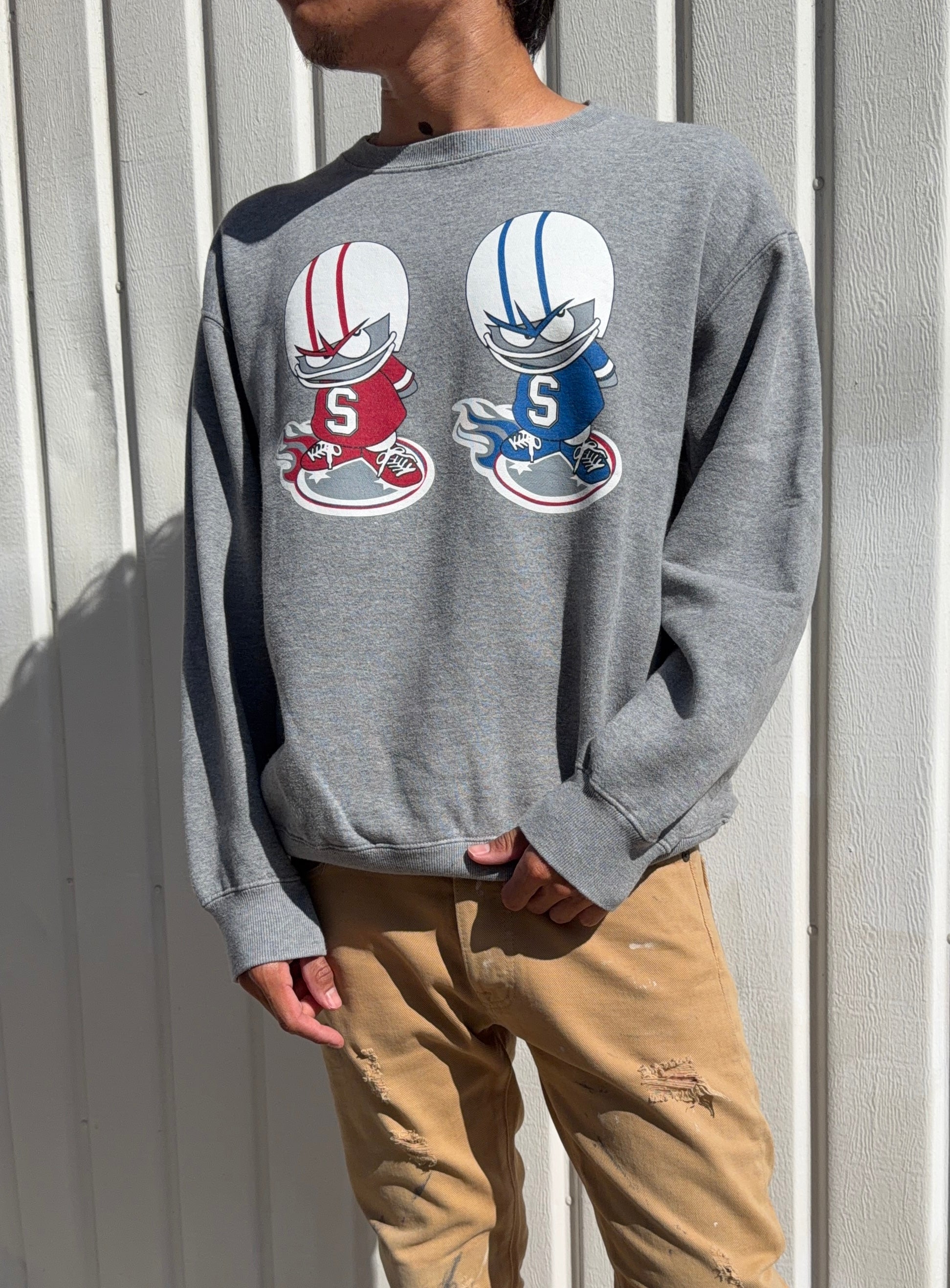 2000s Swagger “American Football” Dual Player Crewneck