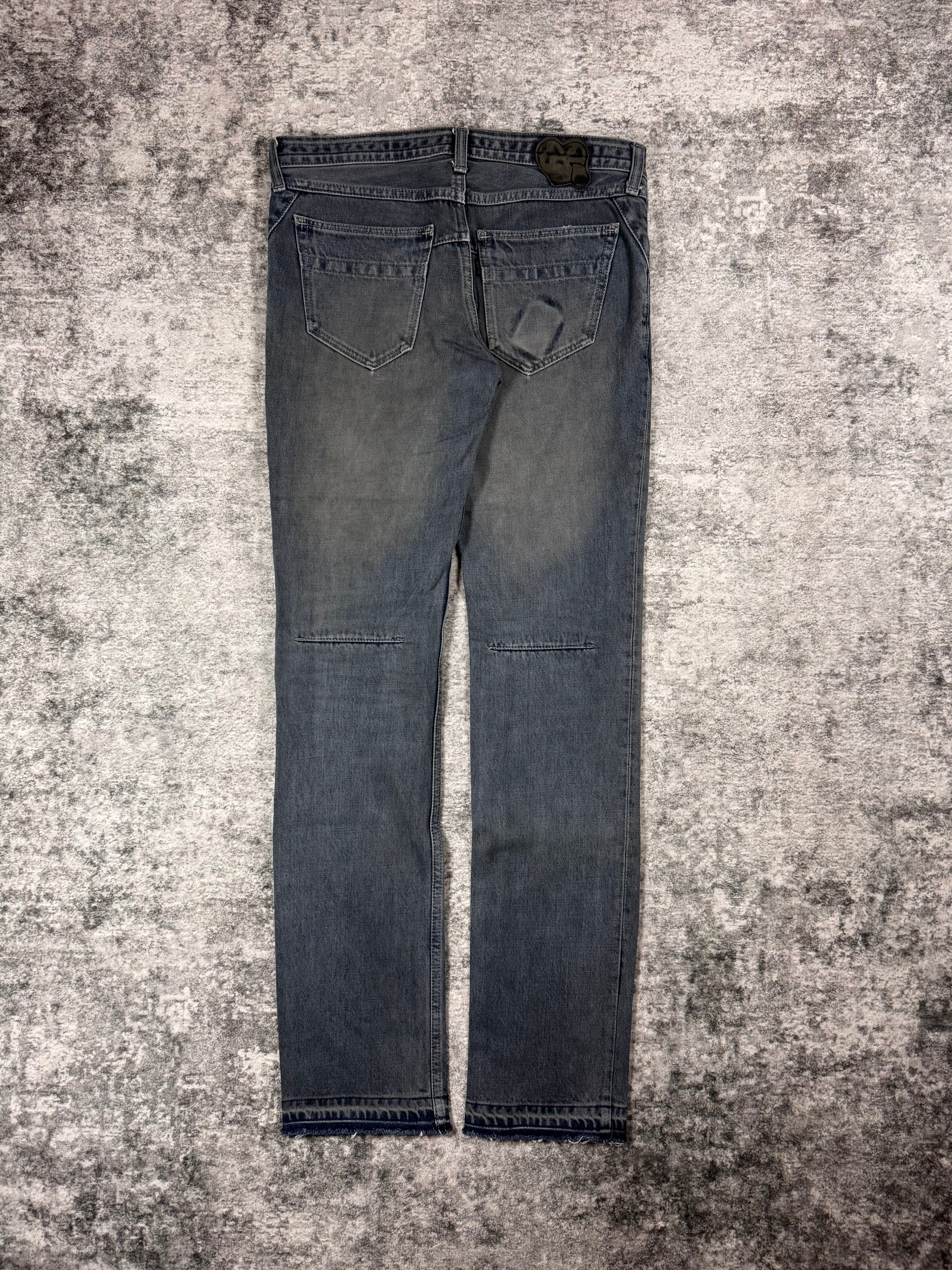 FW07 Number (N)ine "Love, God, Murder" Mudwash Pain Denim
