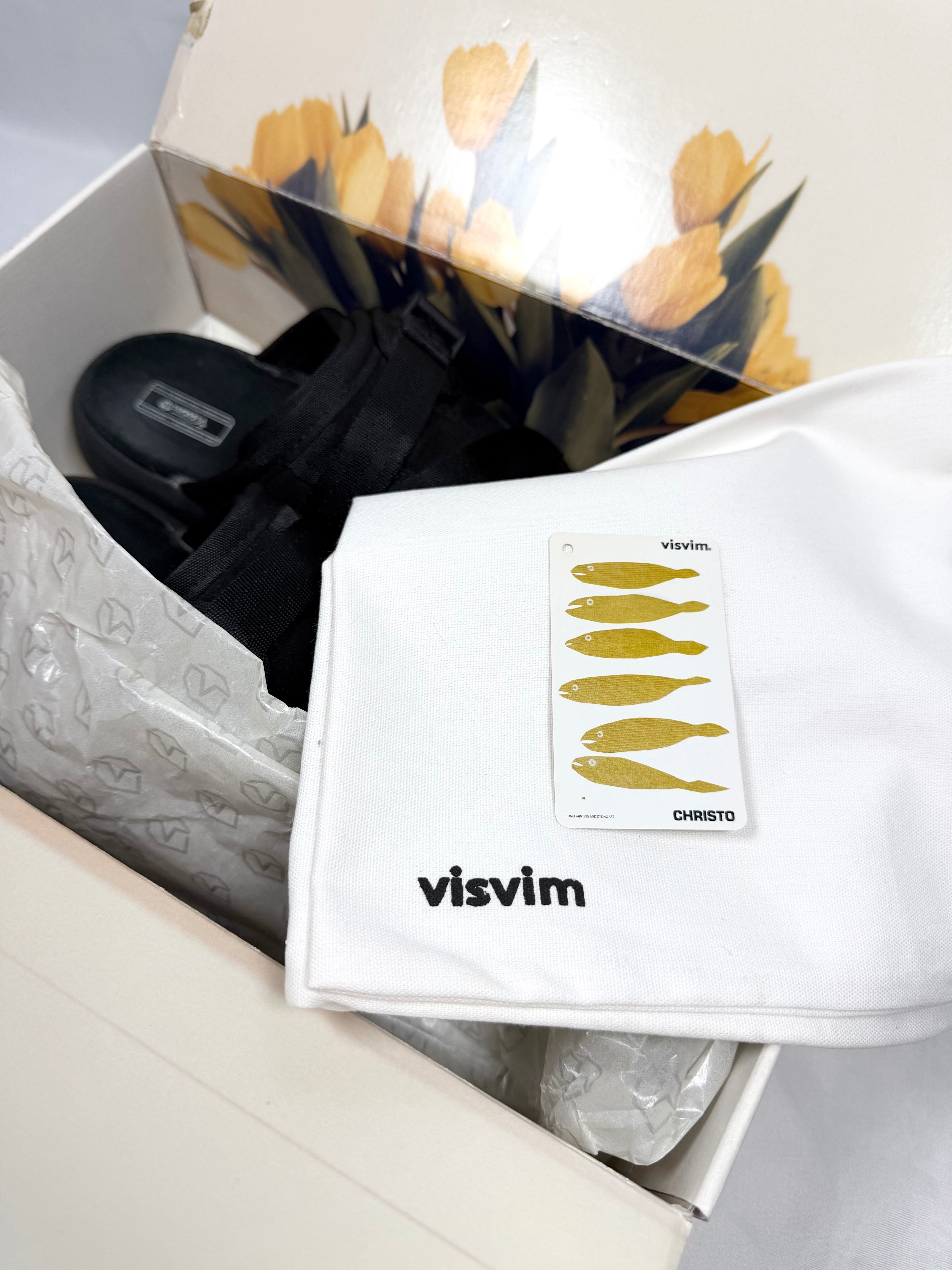 2006 Visvim Black ‘Desert’ Suede Christo Sandals