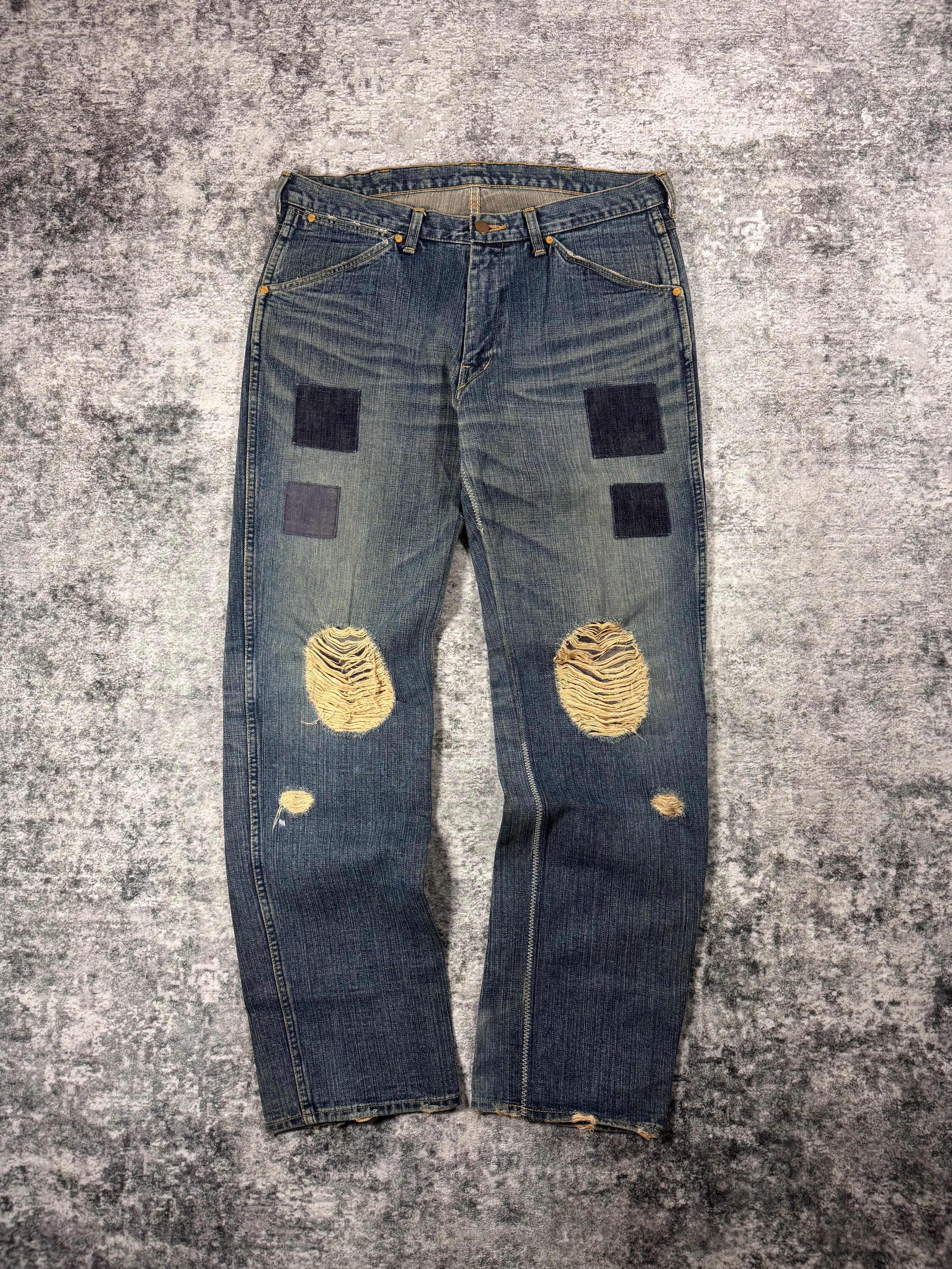 AW03 Number (N)ine “Touch Me I’m Sick” Kurt Cobain Patchwork Denim