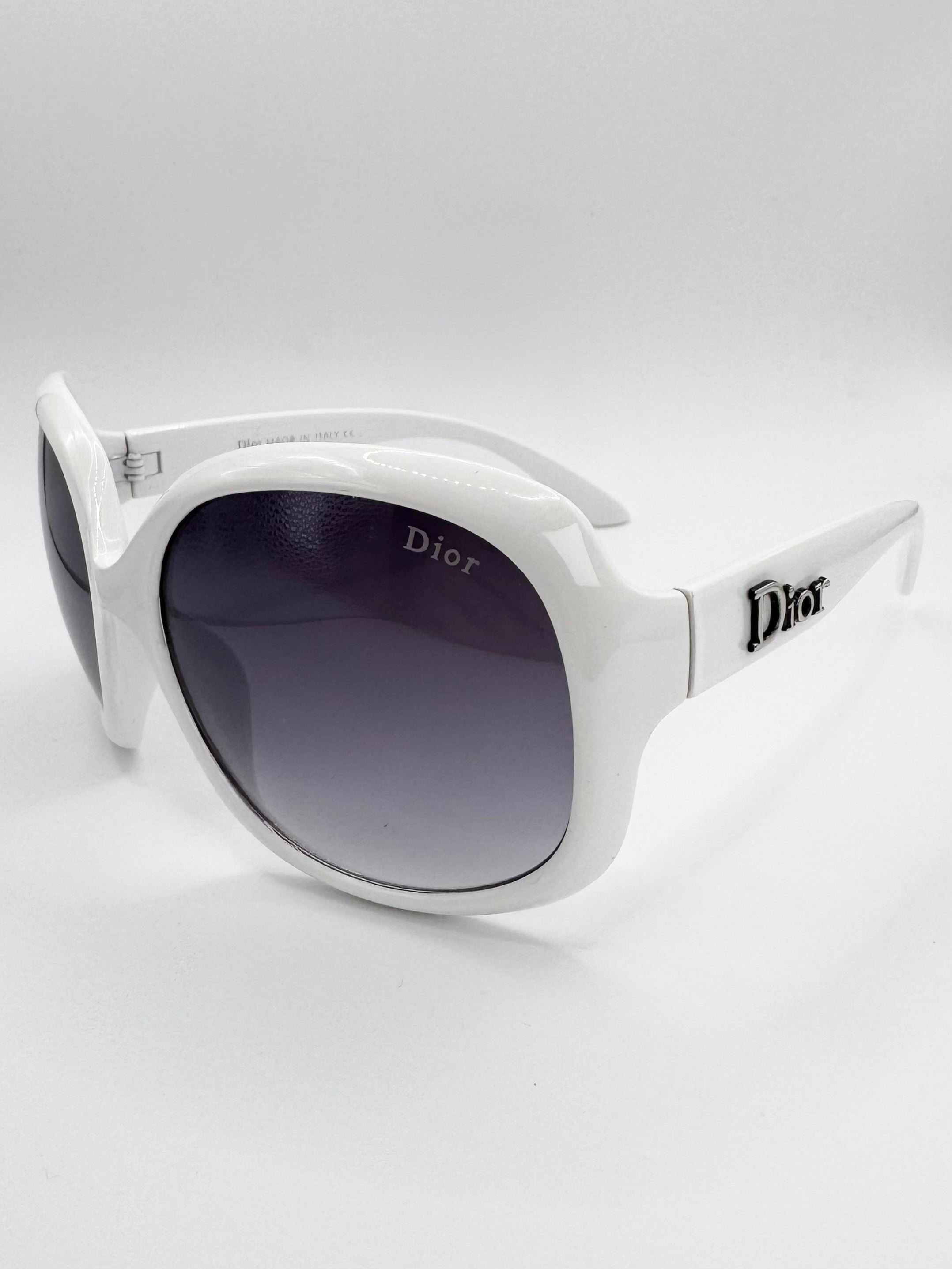 2000s Christian Dior Oversized Butterfly ‘Clout’ Sunglasses