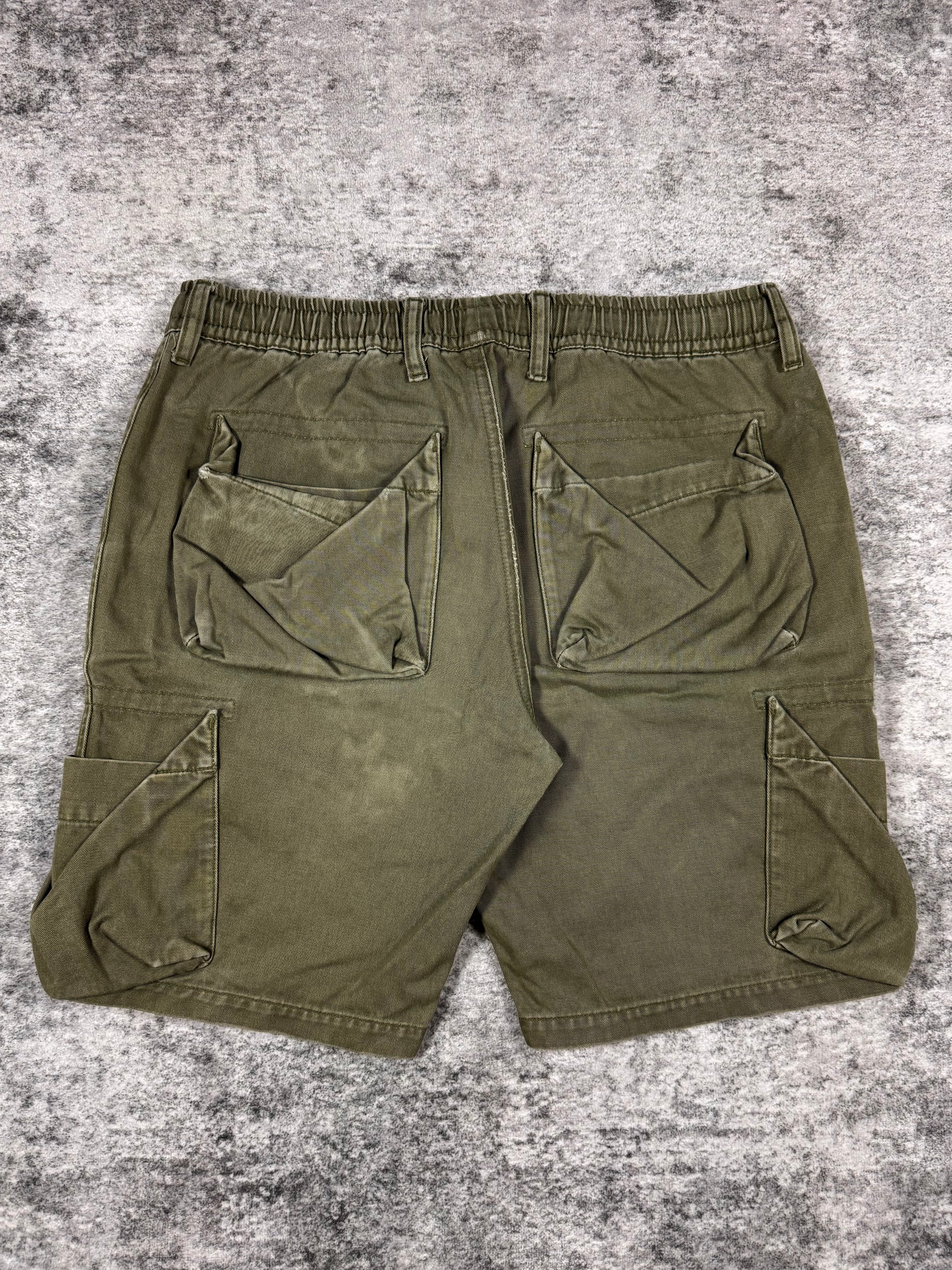 Number (N)ine Six Pocket Khaki Cargo Shorts