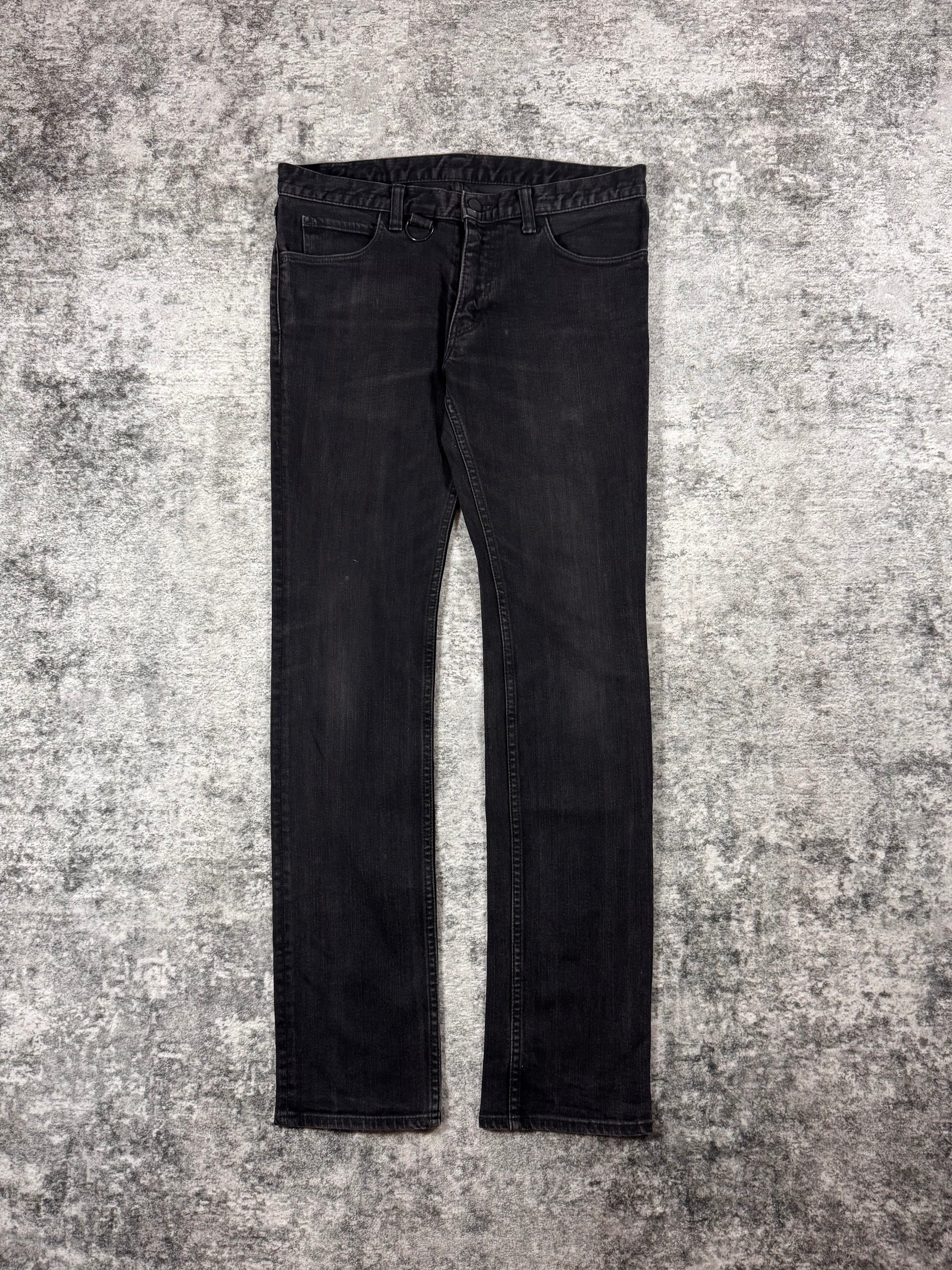SS06 Number (N)ine “Welcome To The Shadows” D-Ring Pain Denim
