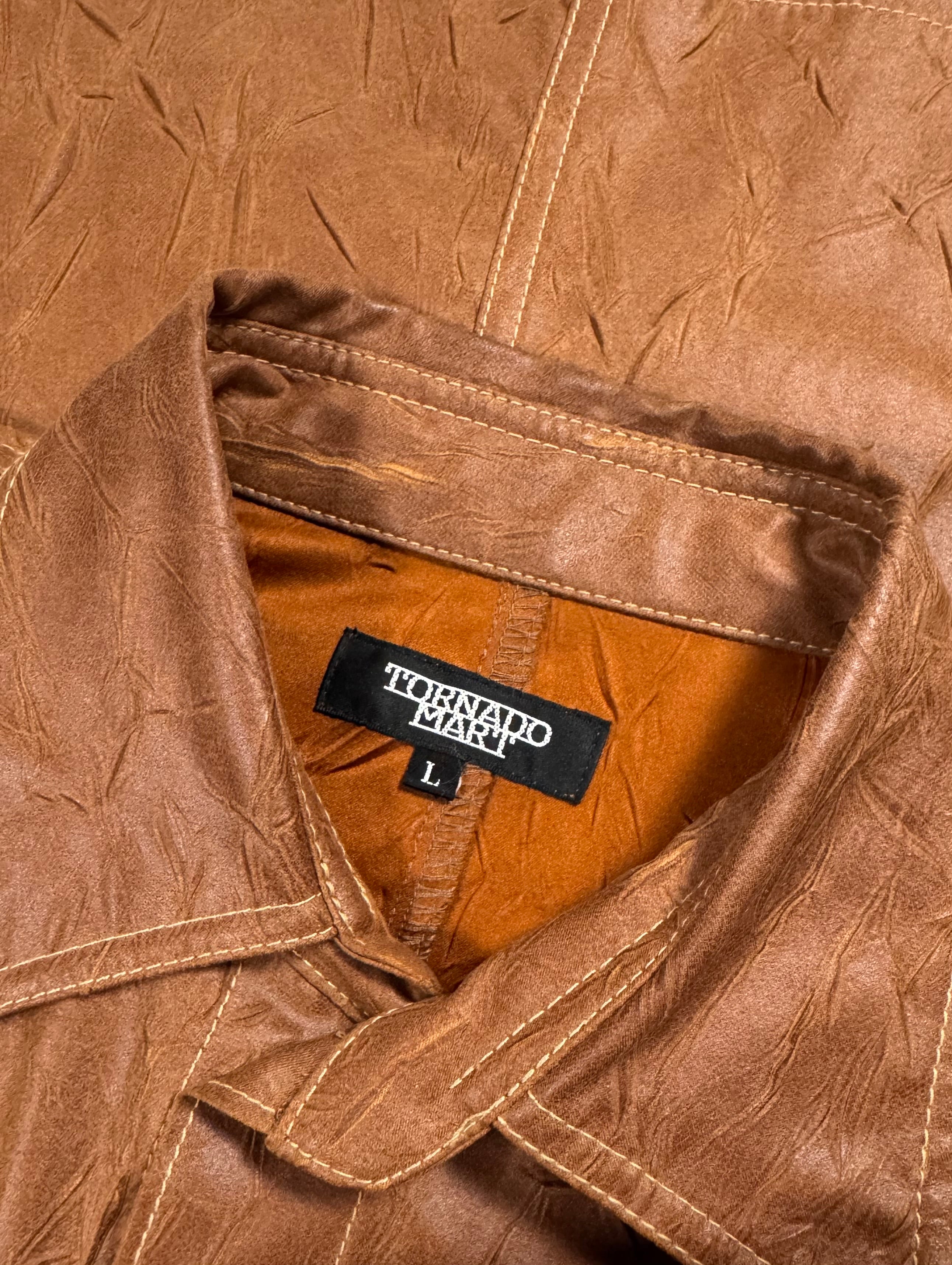 Tornado Mart ‘Western’ Crinkled Button Up Shirt