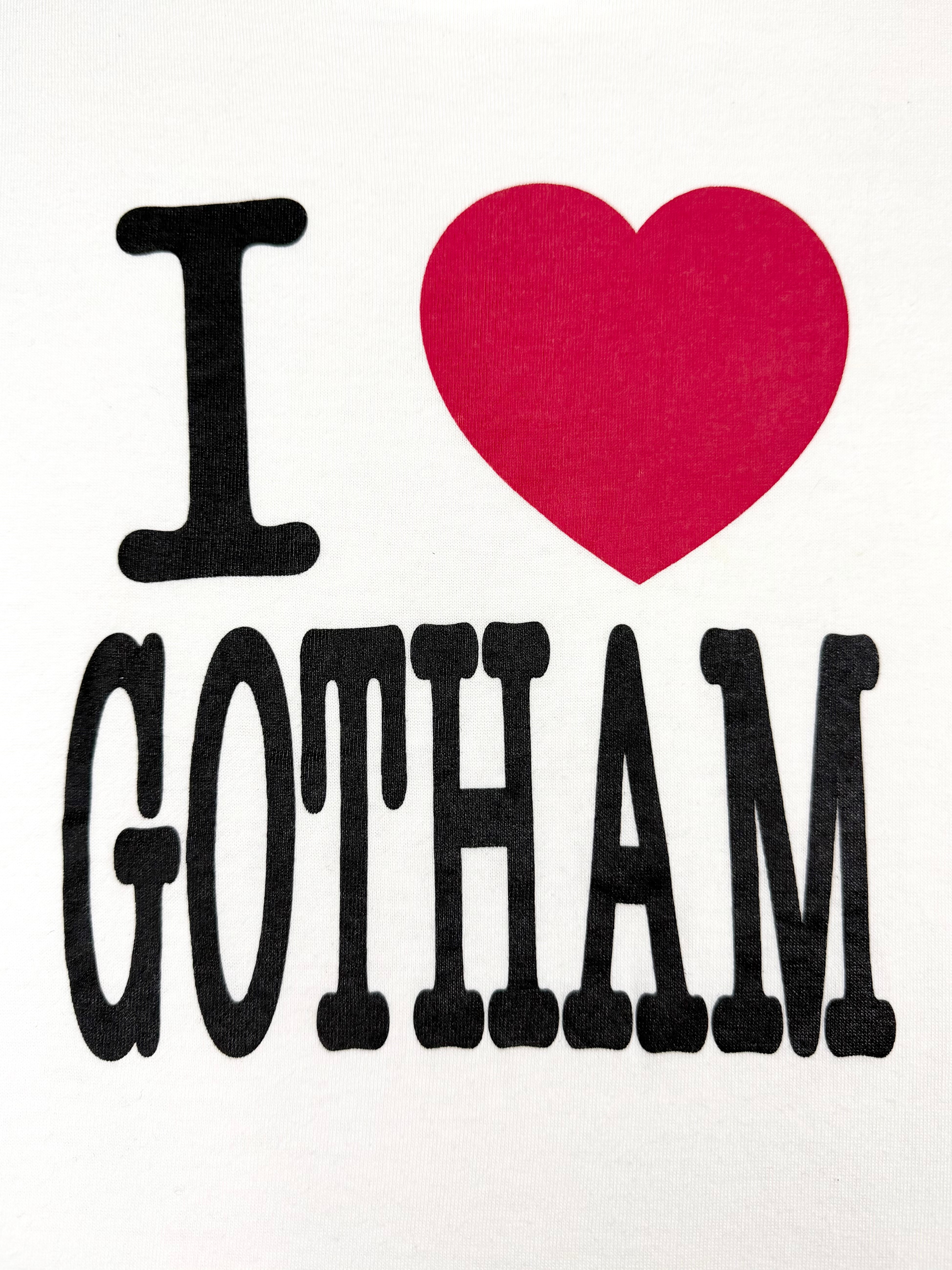 SS02 Number (N)ine “Modern Age” I Love Gotham Runway T shirt