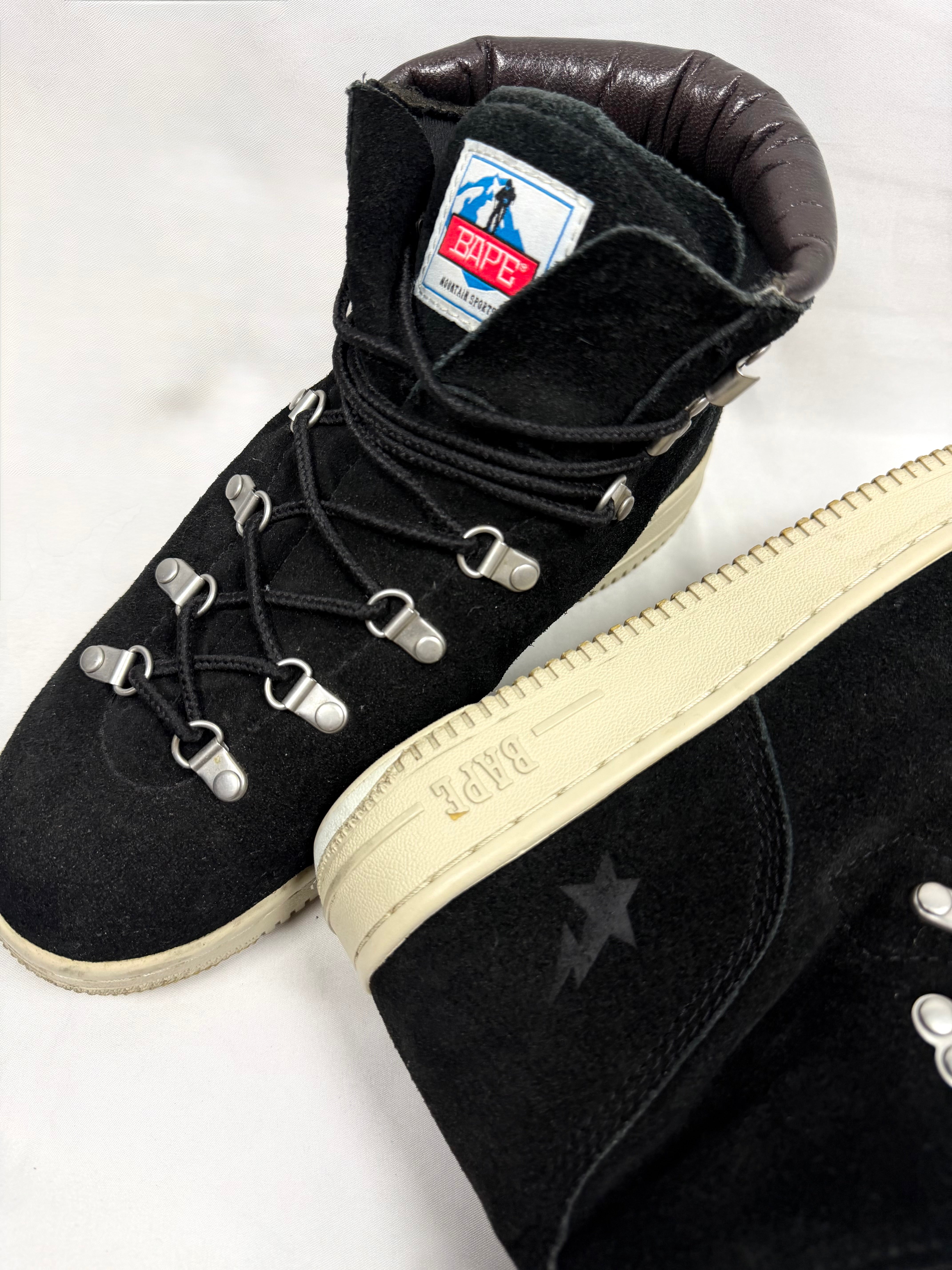 2000s A Bathing Ape ‘Mountain Sport’ Suede Hiking Sneakers