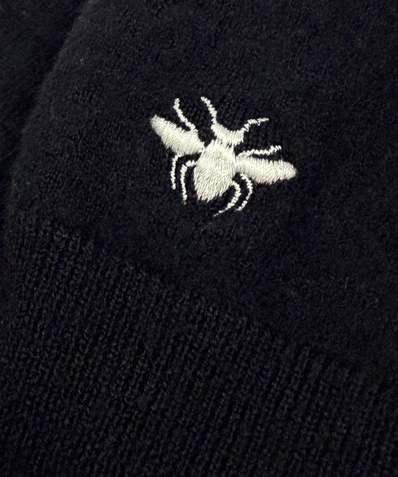 FW06 Dior Homme “These Grey Days” Bee Embroidery Beanie