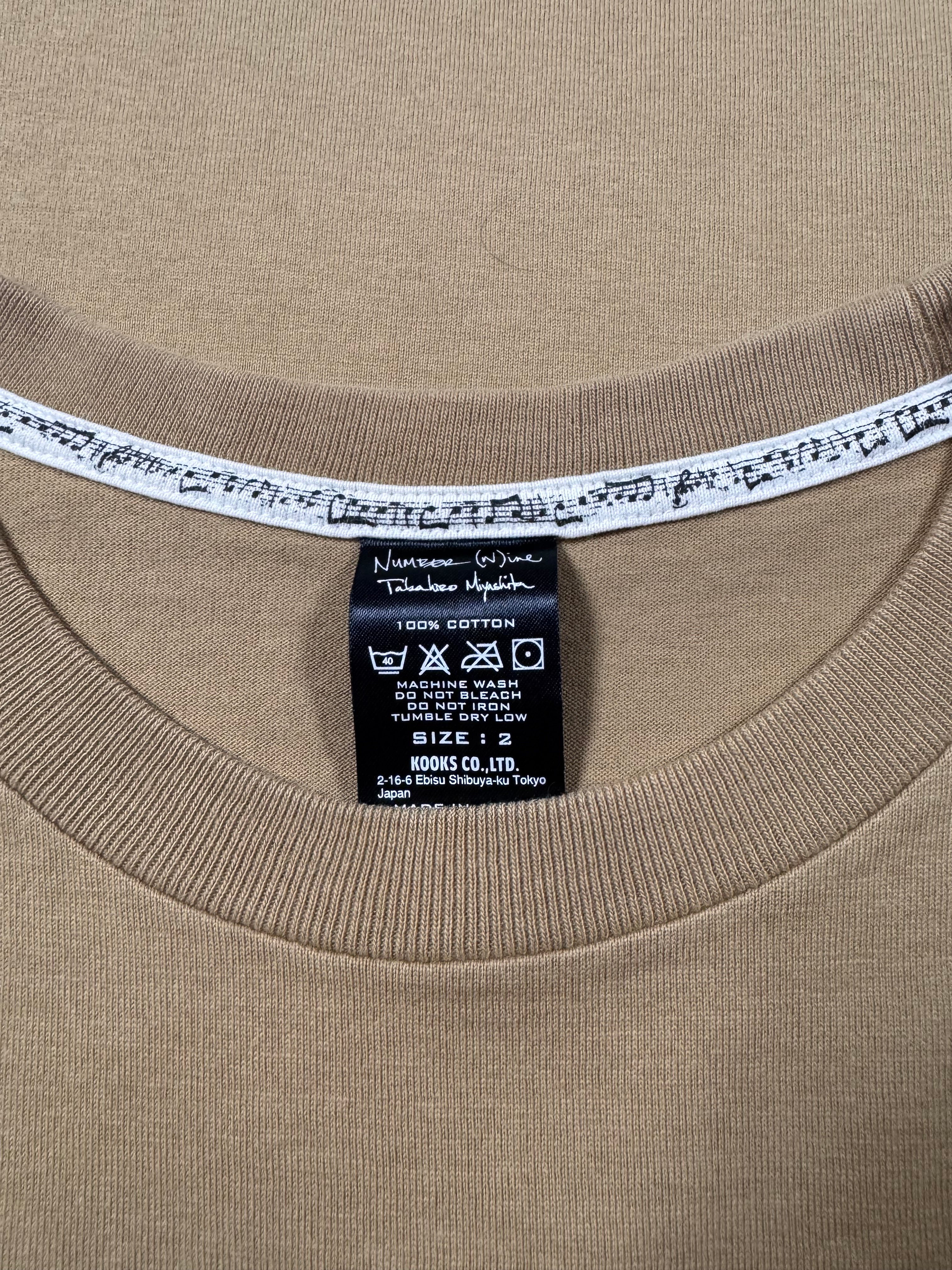 SS07 Number (N)ine t shirt “About A Boy” Cowboy T shirt