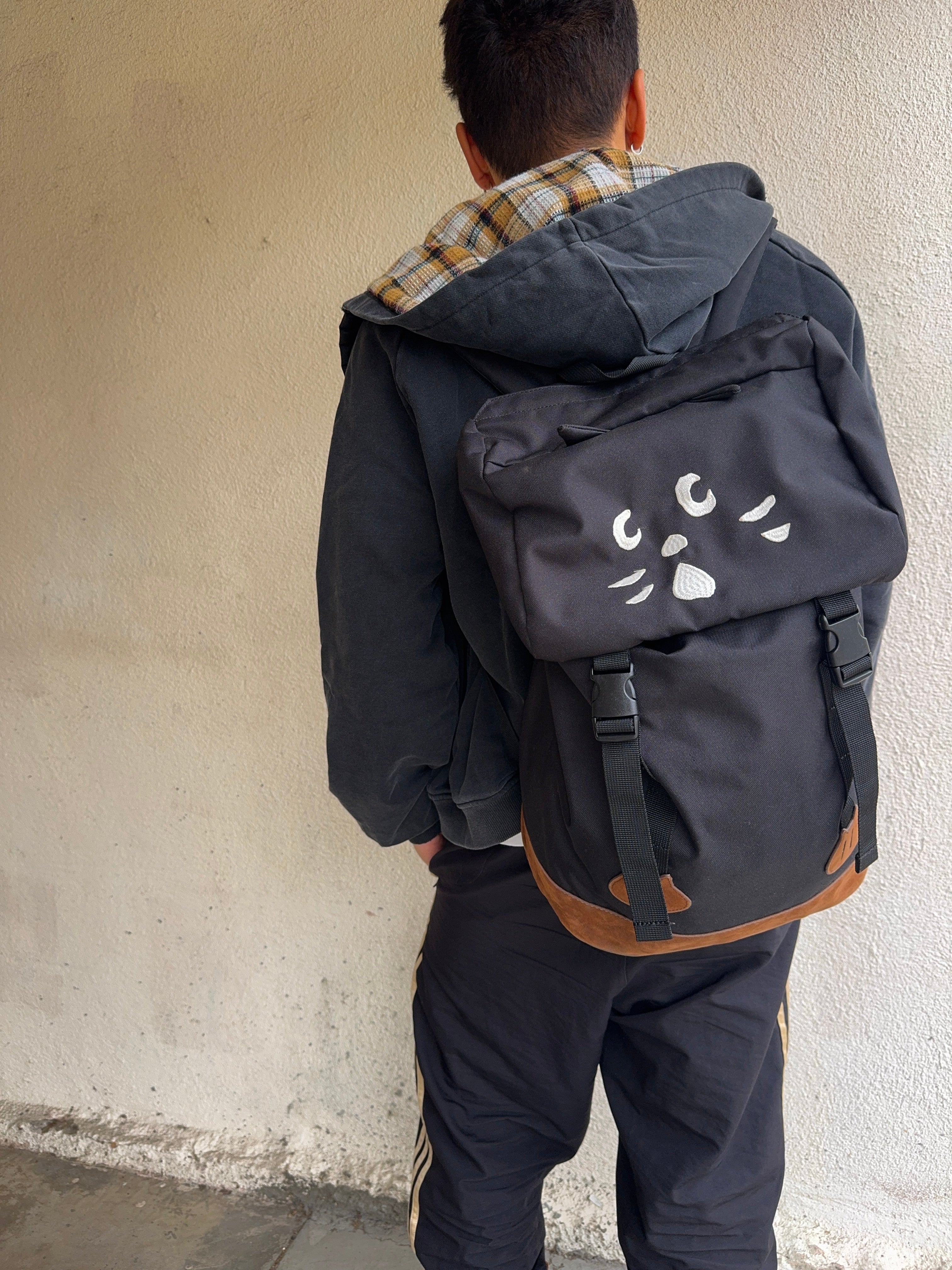 Ne-Net 'Nya' Suede Cat Rucksack Backpack