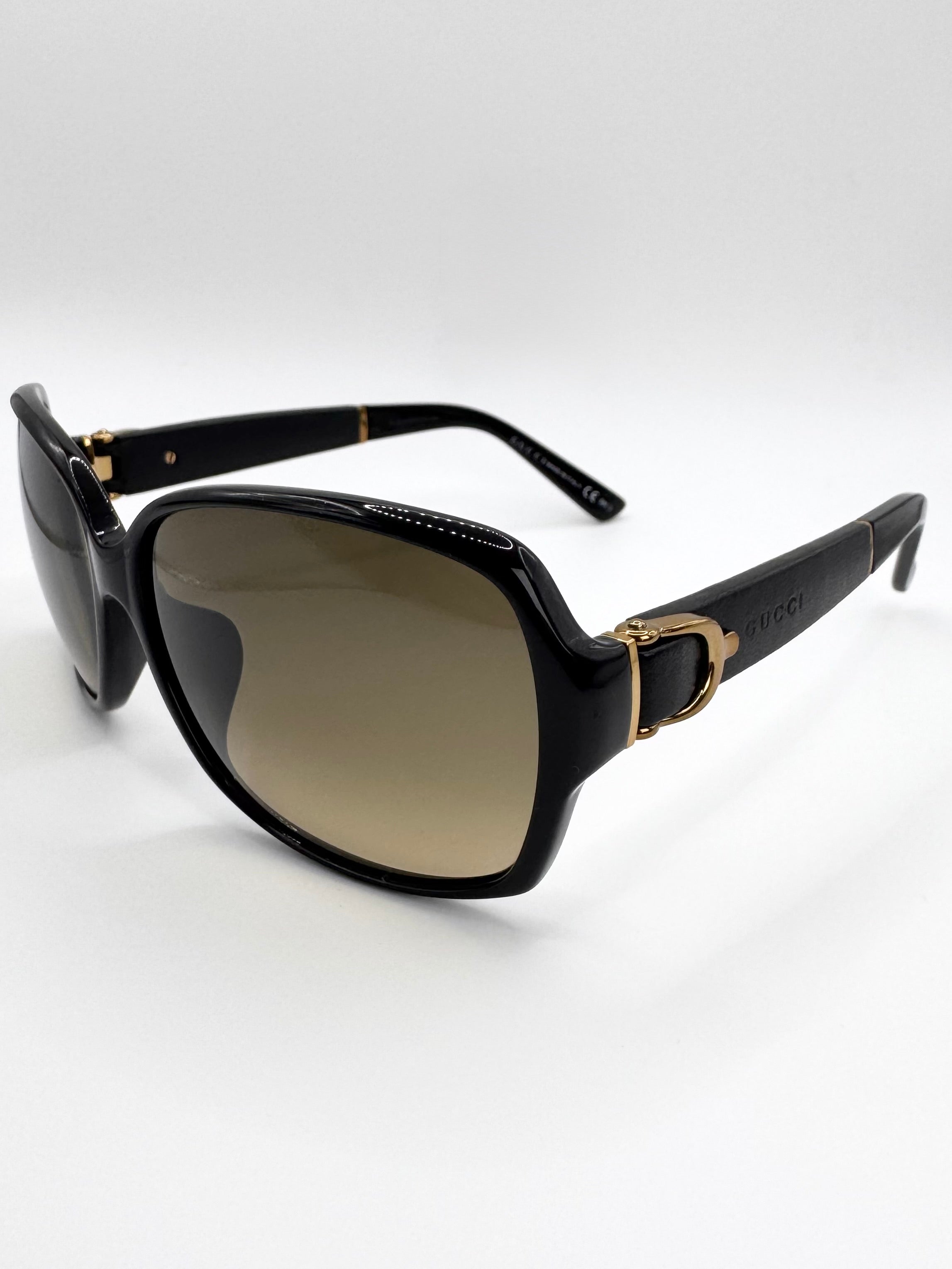 2010s Gucci ‘GG 3661’ Horsebit Oversized Sunglasses