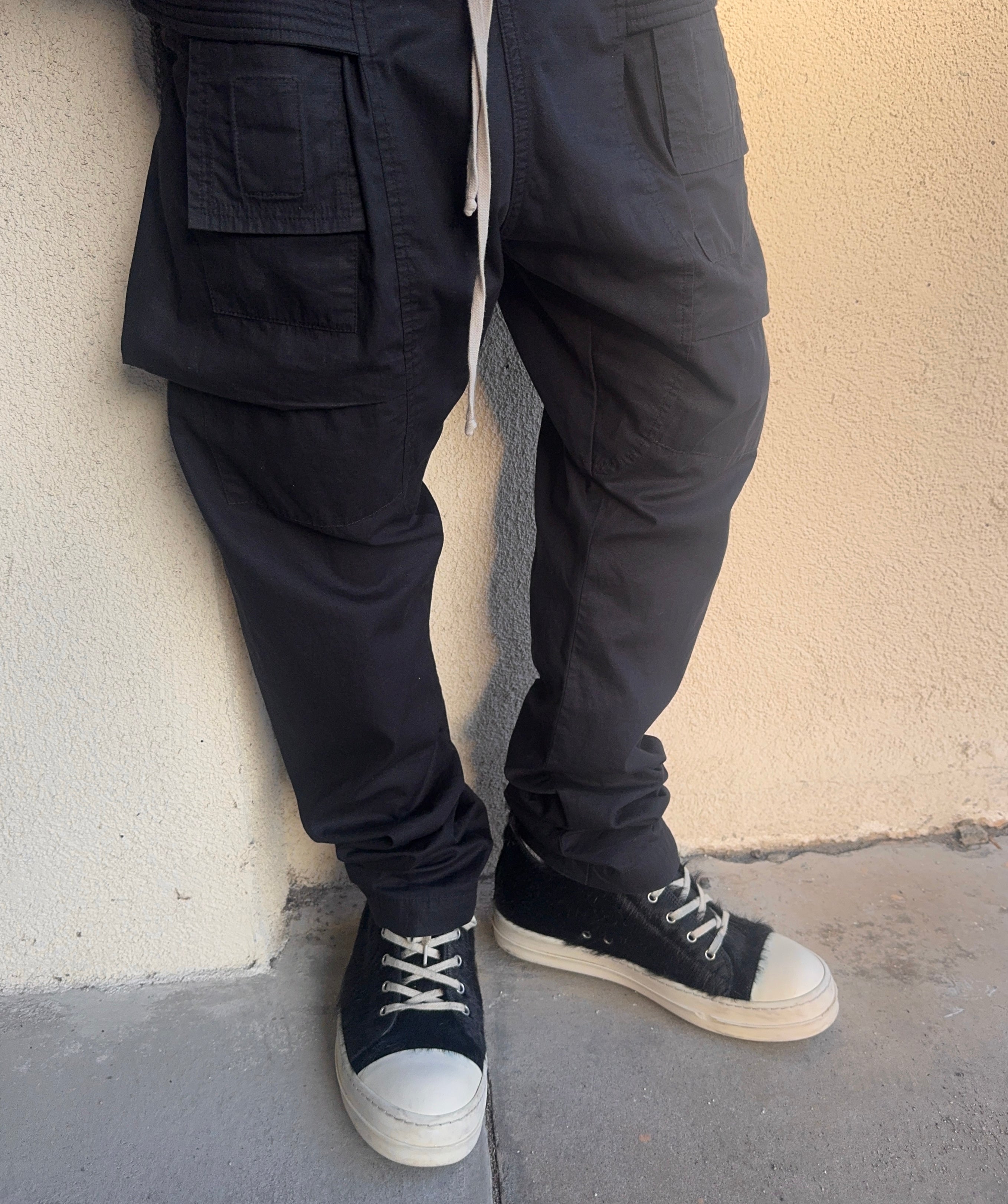 Rick Owens Mainline ‘Pony Hair’ Ramones Low