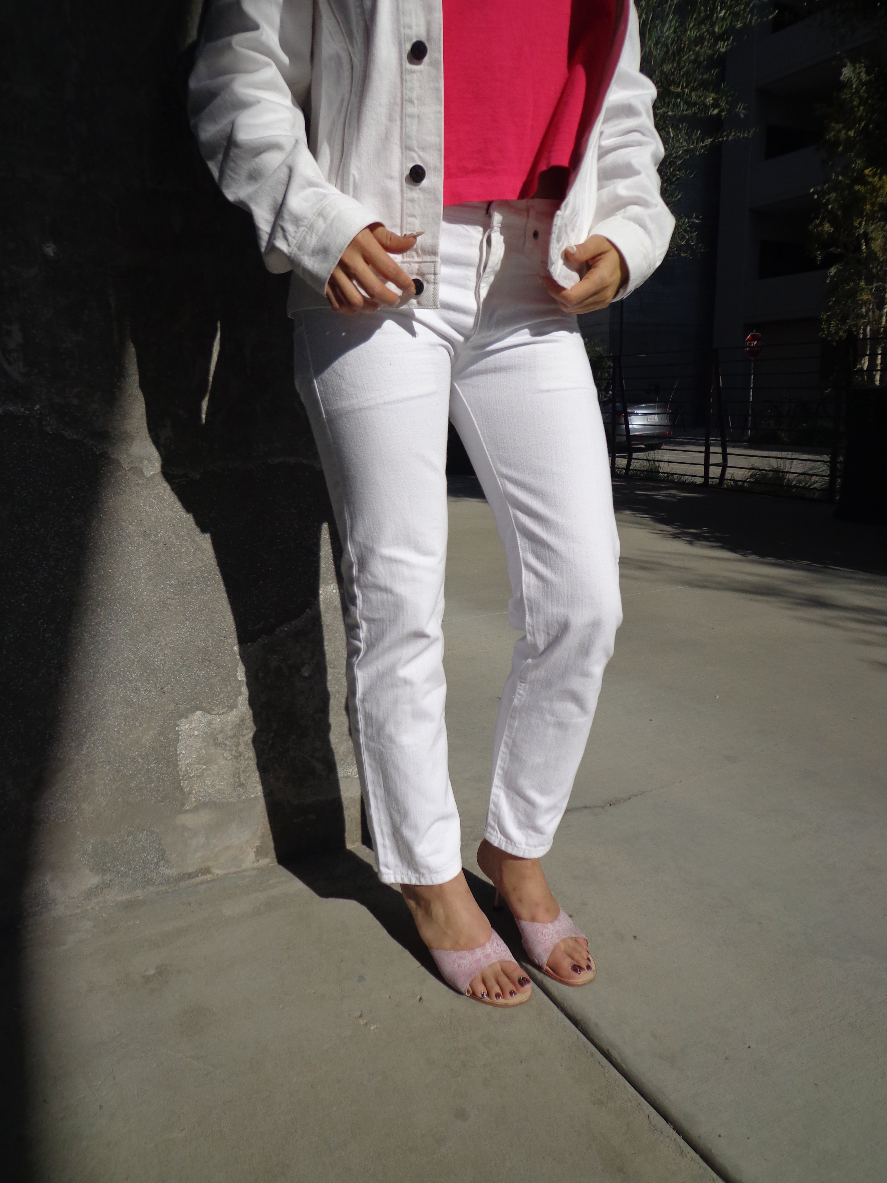 FW06 Dior Homme "These Grey Days" Hedi Slimane White Denim