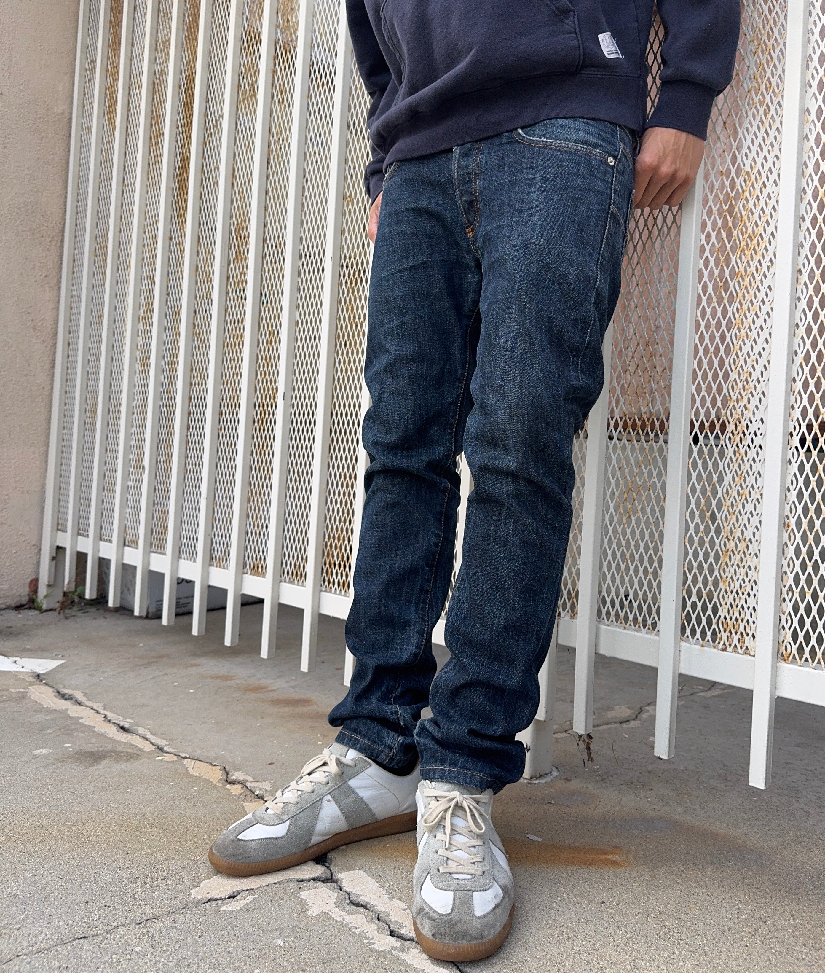 2011 Dior Homme Kris Van Assche ‘Raw Indigo’ Wash Denim