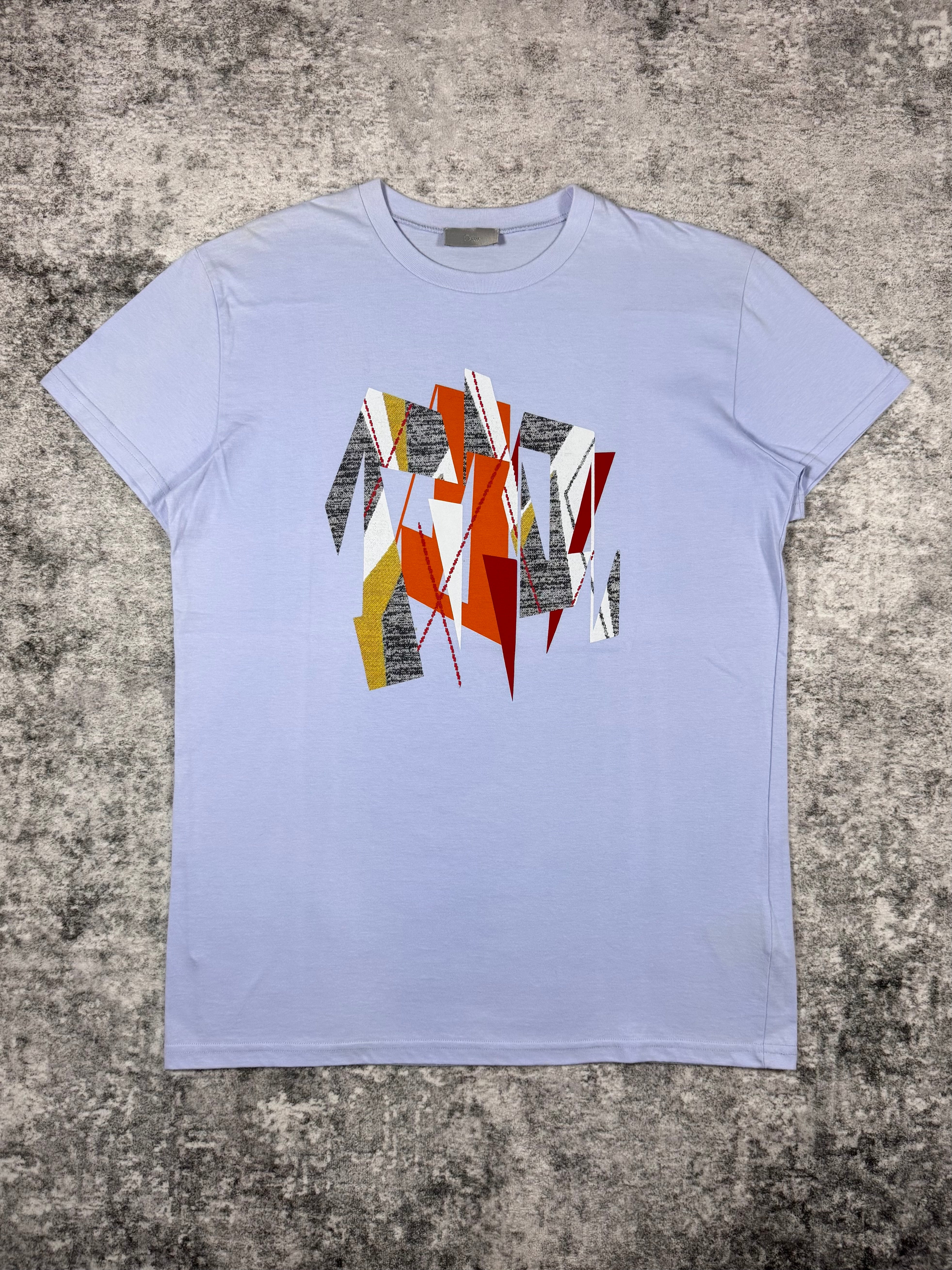 SS14 Dior Homme “Hero” KVA Geometric Pattern T shirt