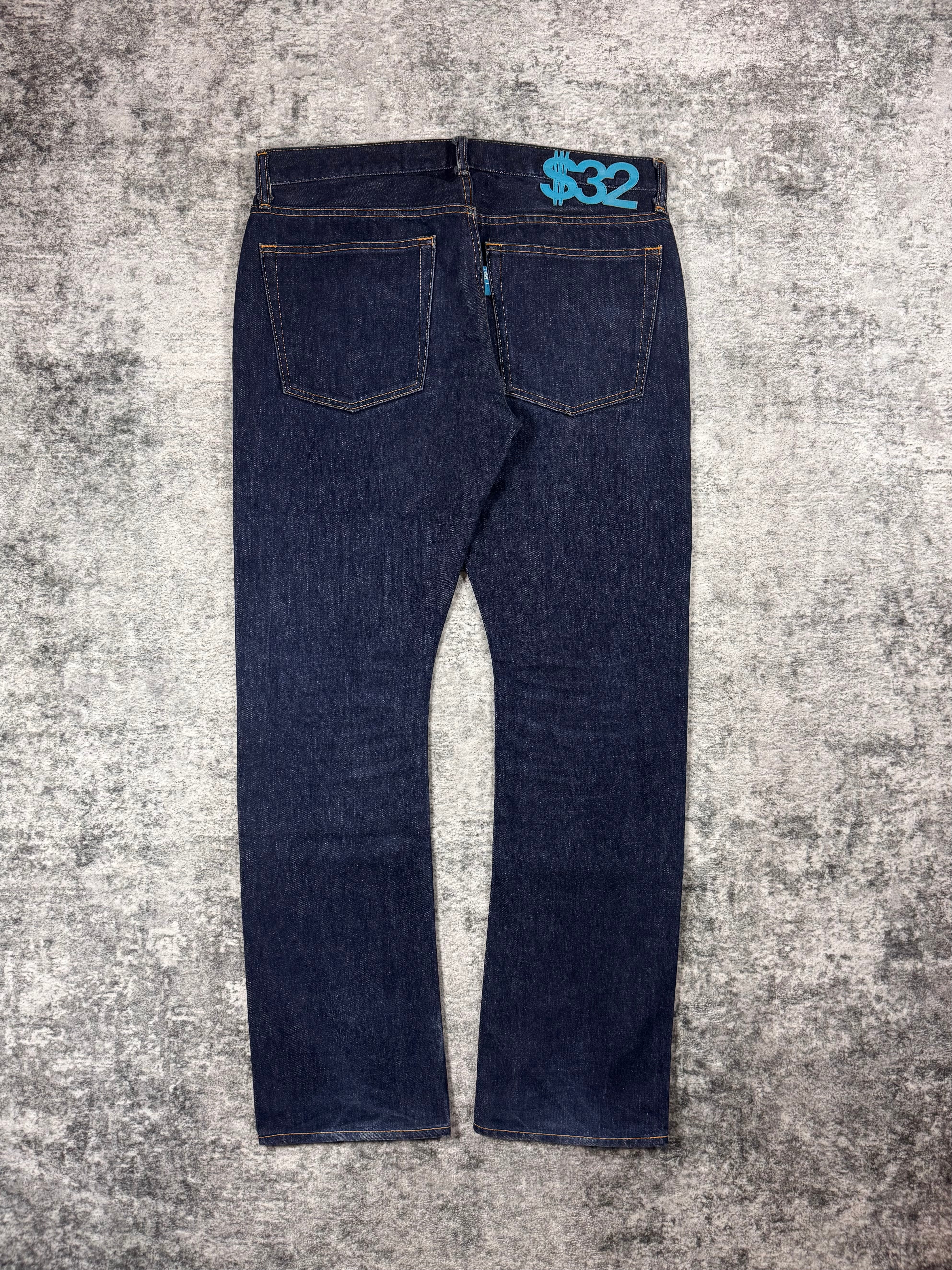 2000s Swagger Light Blue
'$' Deep Indigo Wash Denim