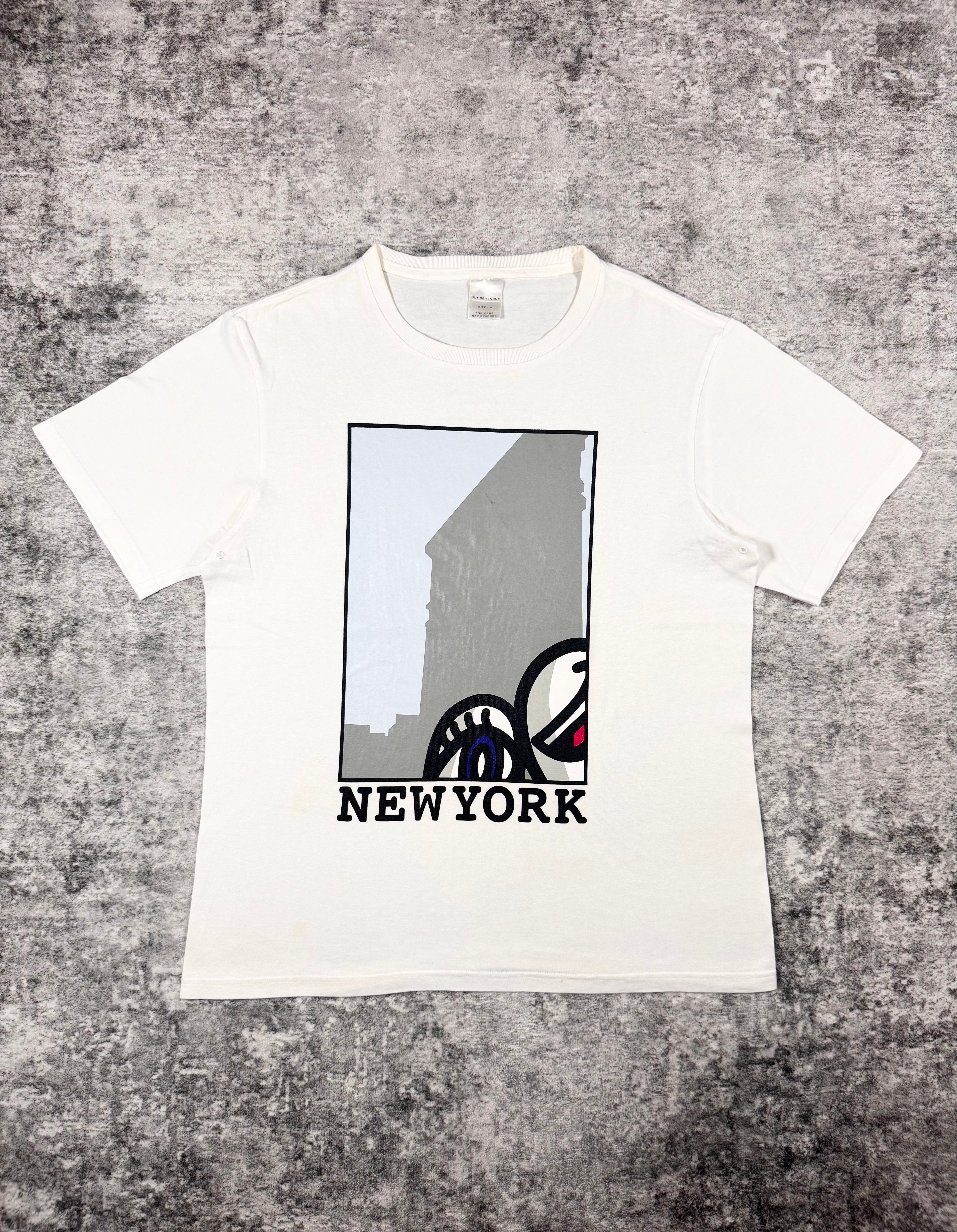 SS02 Number (N)ine “Modern Age” New York T shirt