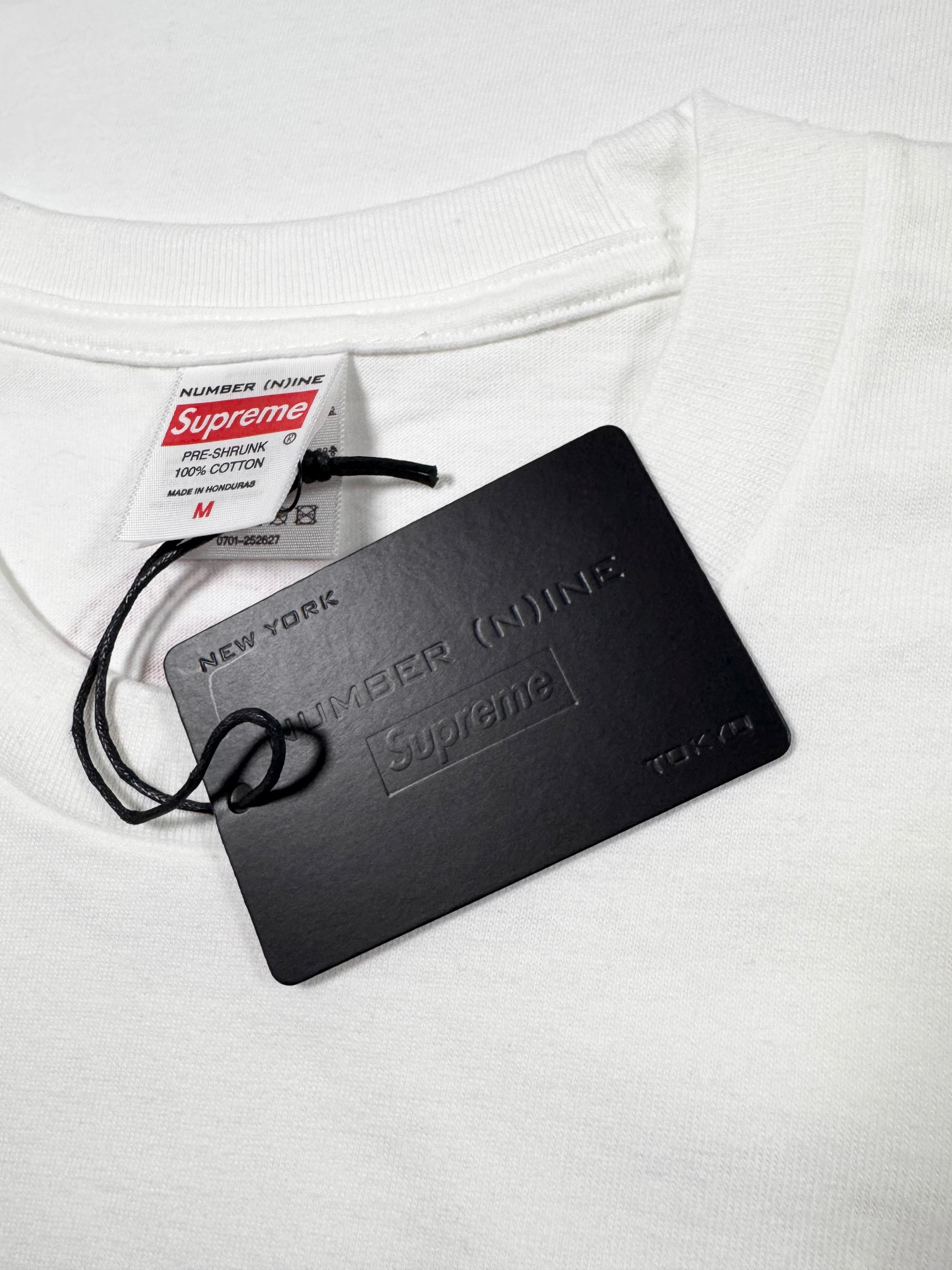 FW25 Number (N)ine x Supreme ‘Shut The Fuck Up’ T shirt