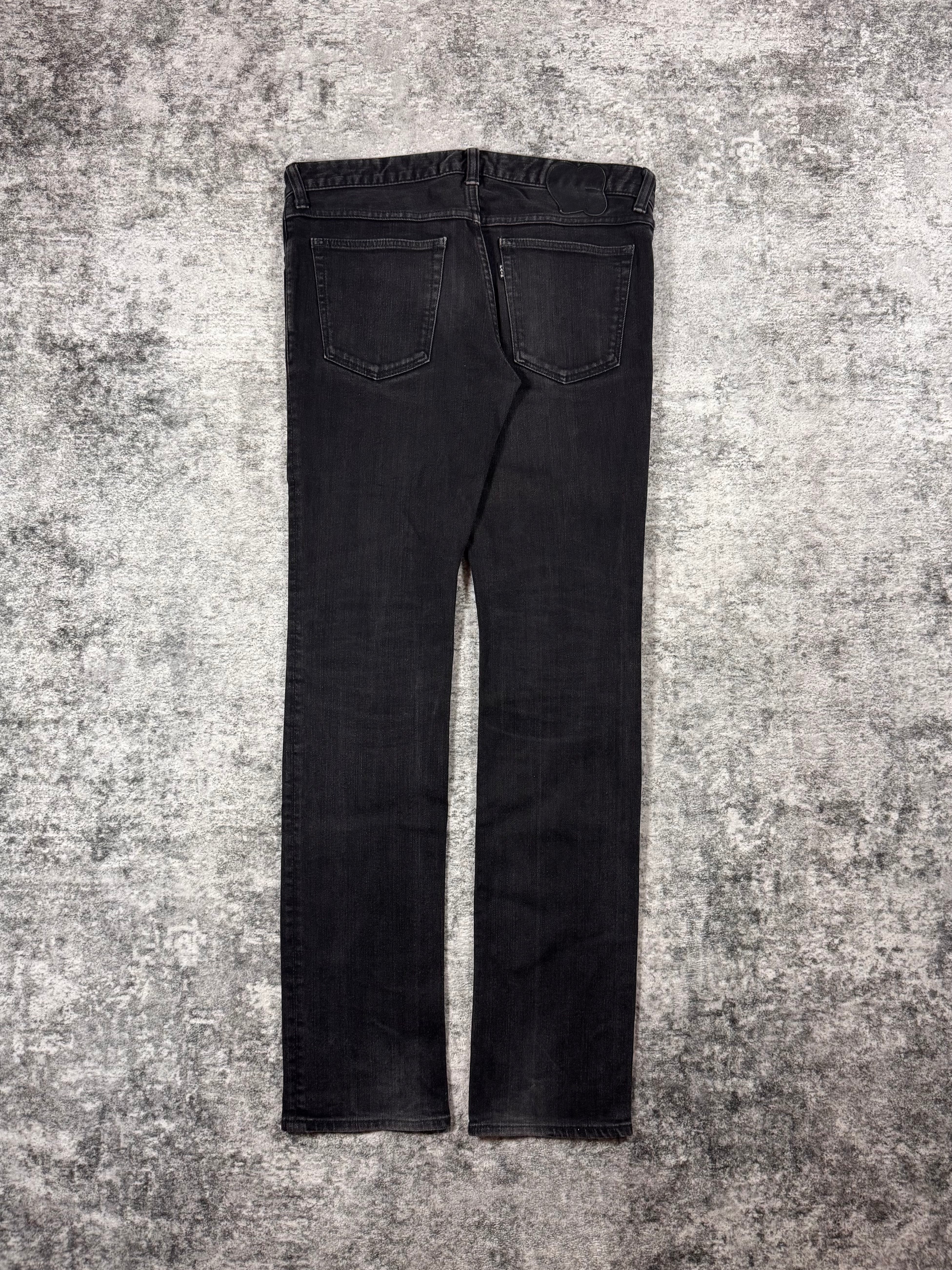 SS06 Number (N)ine “Welcome To The Shadows” D-Ring Pain Denim