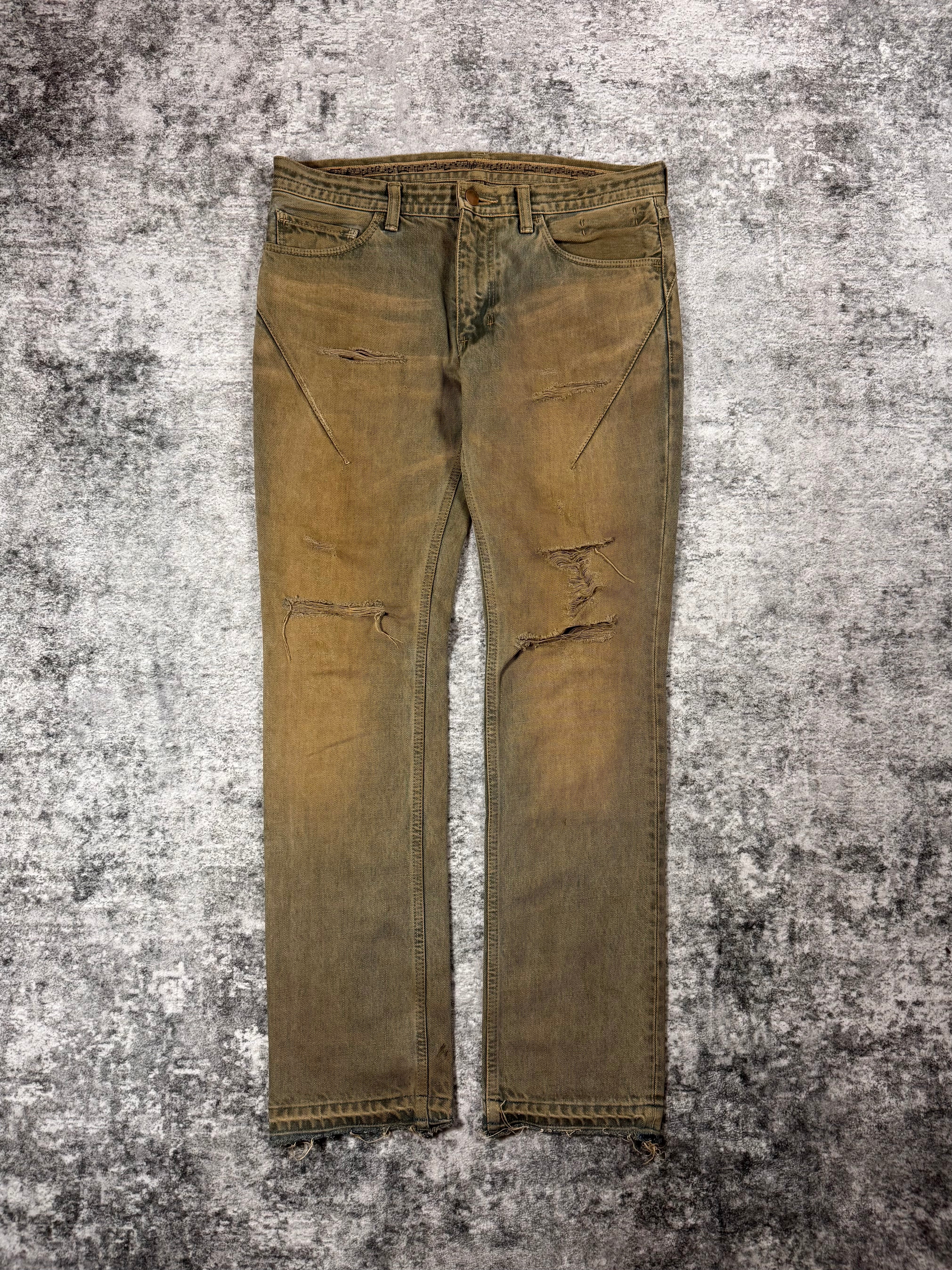 SS07 Number (N)ine “About A Boy” Mudwash Denim