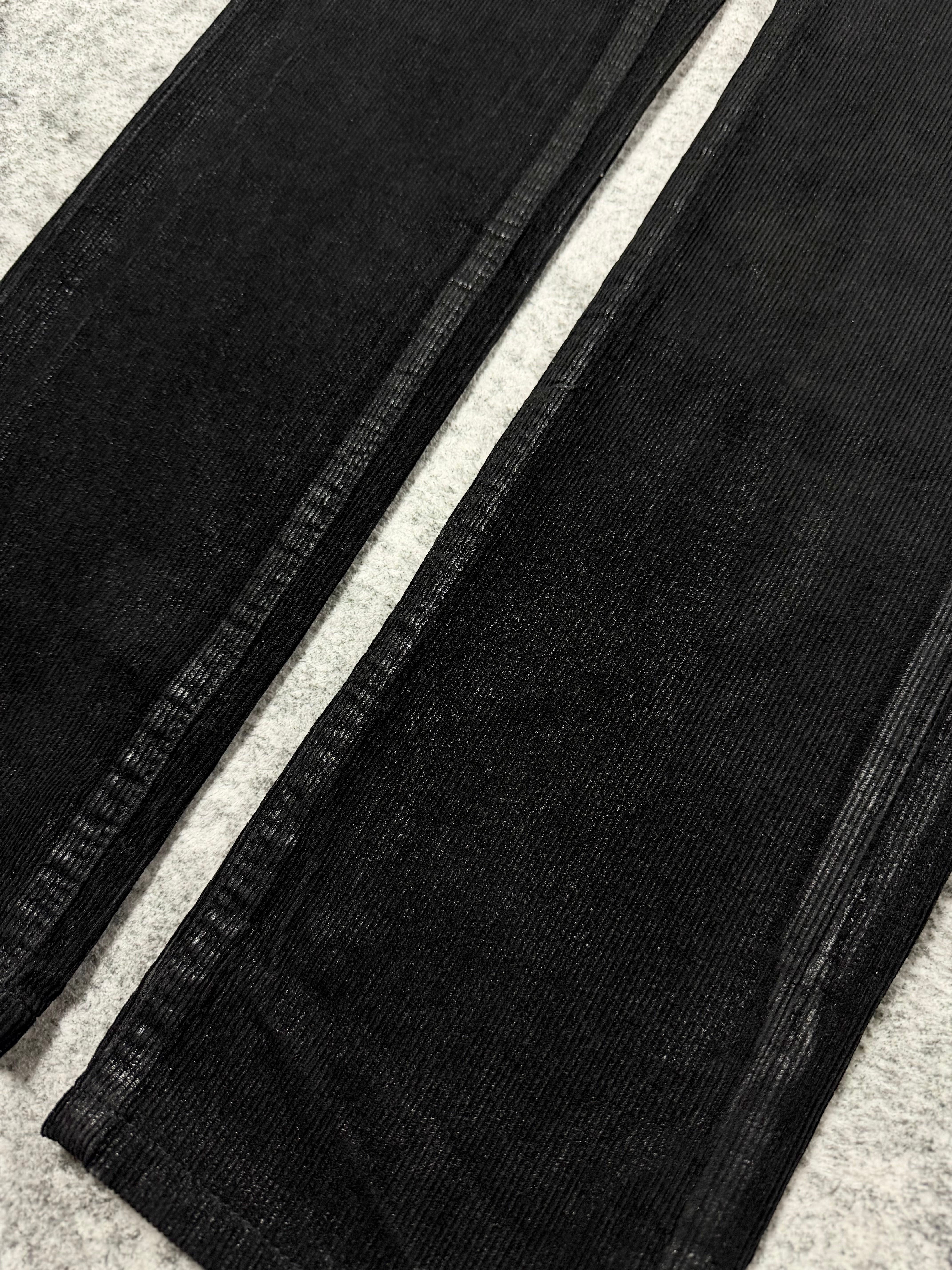 FW08 Dior Homme “Lumiere Du Nord” KVA Waxed Corduroy MIJ Jeans