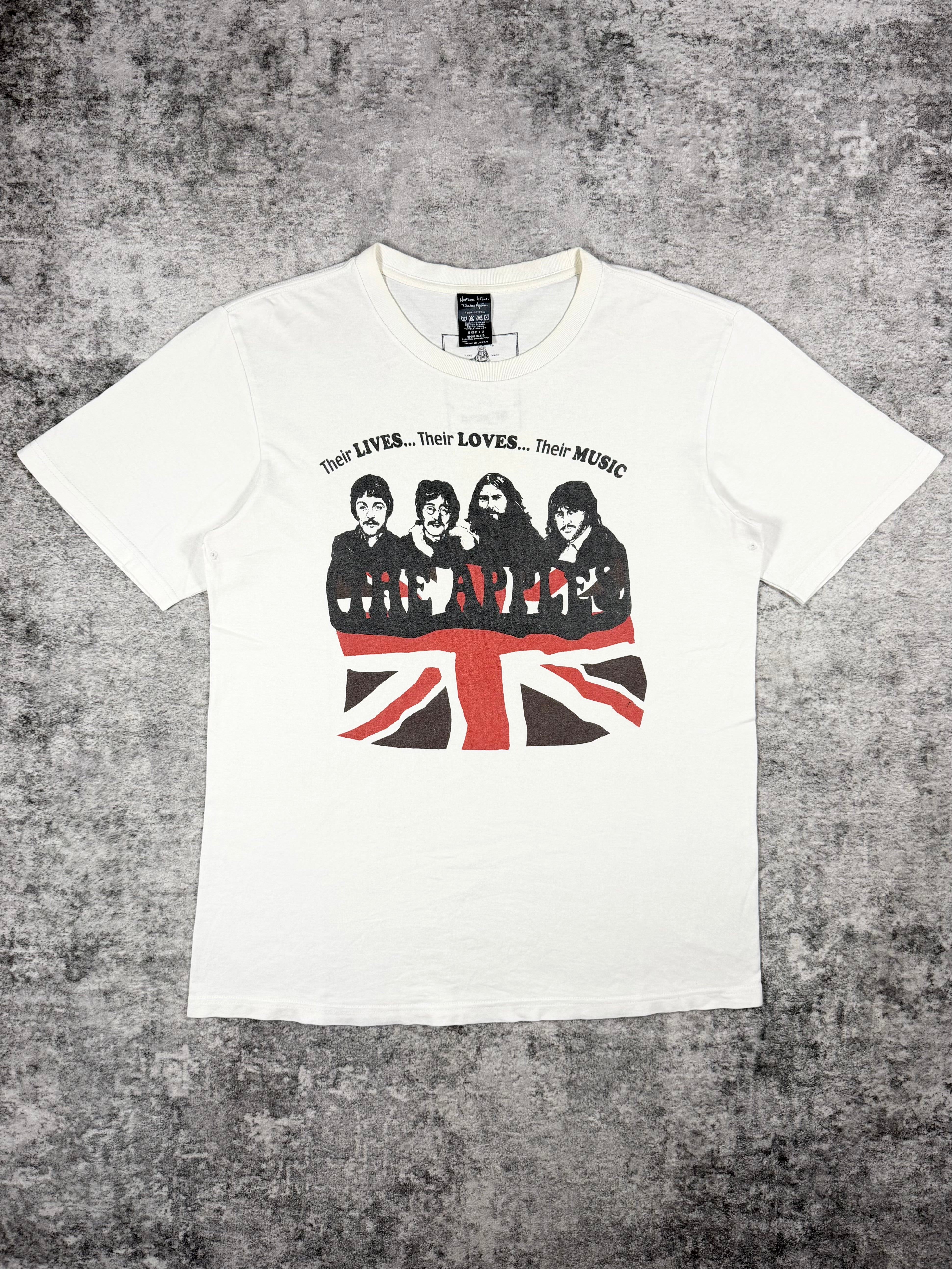SS08 Number (N)ine ‘The Apples’ Beatles Union Jack T shirt