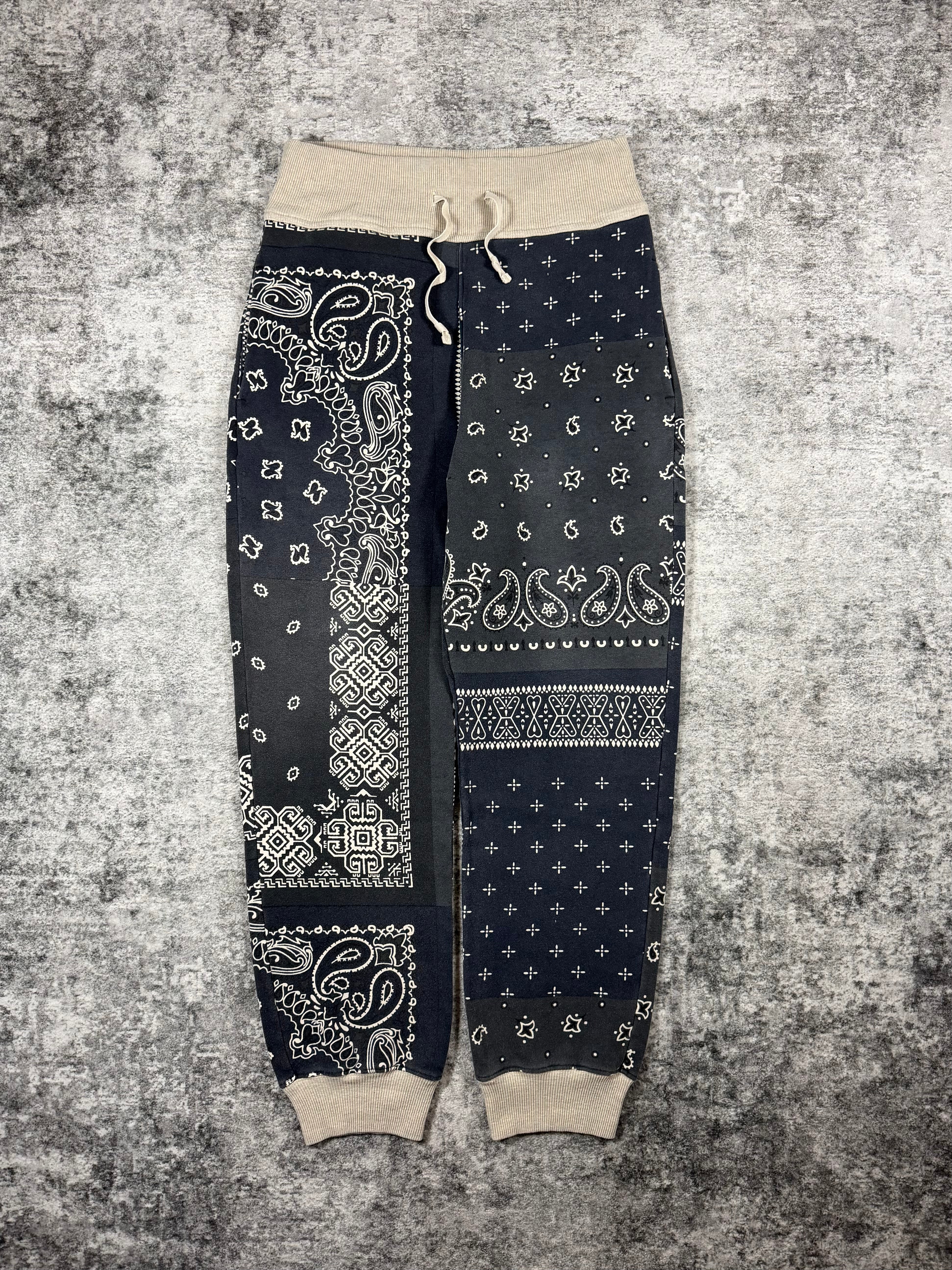Kapital Bandana Patchwork Fleece Sweatpants