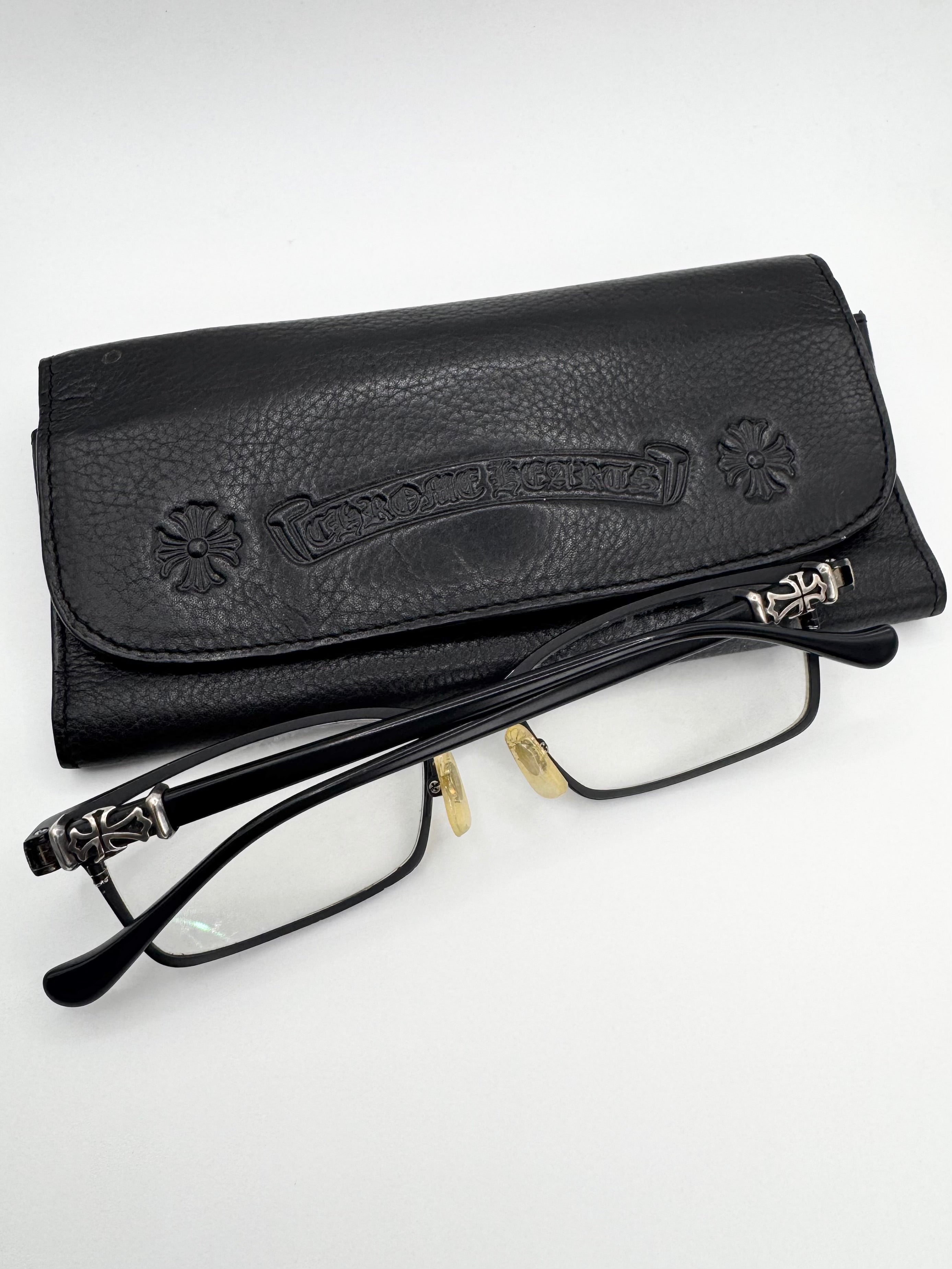 Chrome Hearts ‘Thermos’ Cemetery Cross Frames (Leather Case)