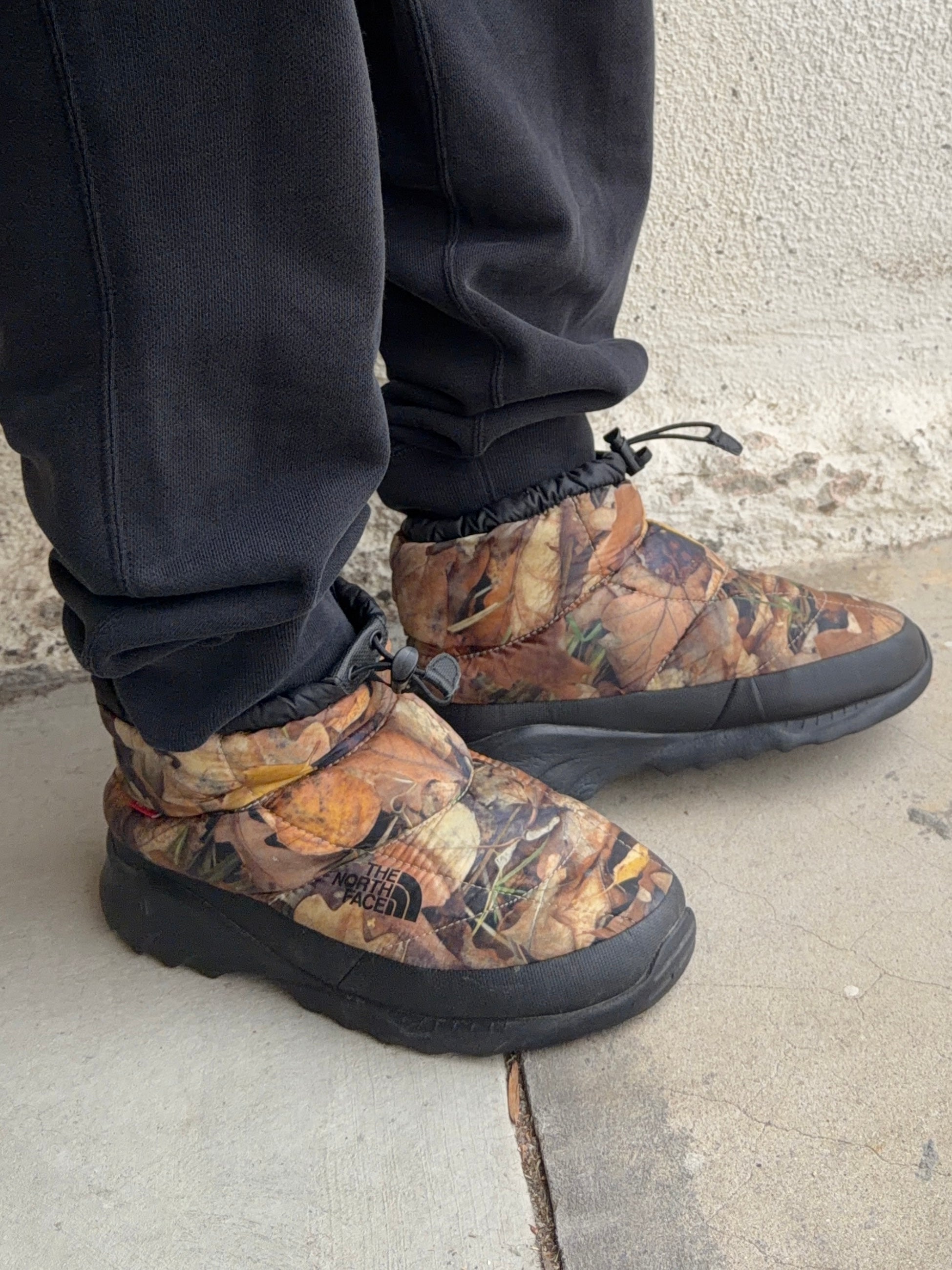 FW16 Supreme x The North ‘Nuptse’ Woodland Camo Bootie
