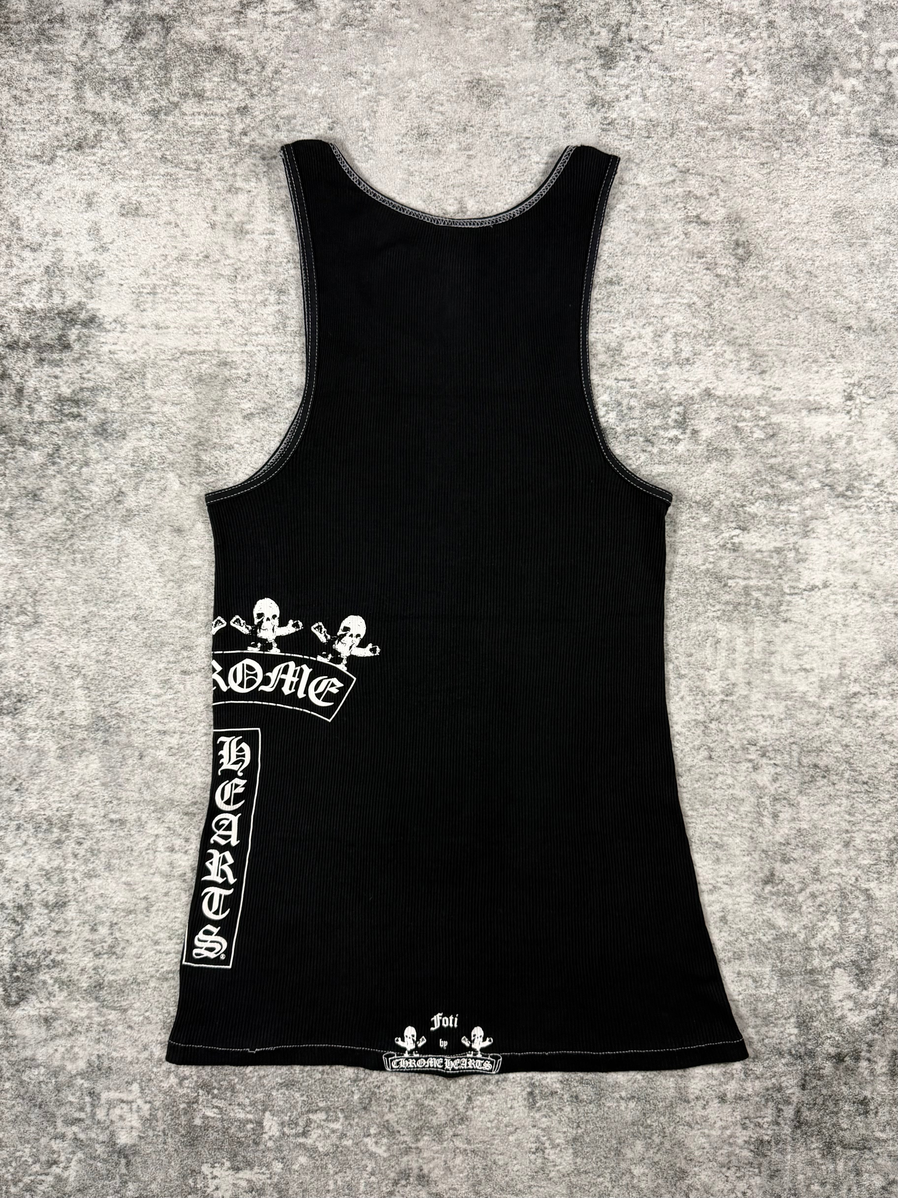 2000s Chrome Hearts Vintage Foti ‘Harris’ T-Bar Tank Top