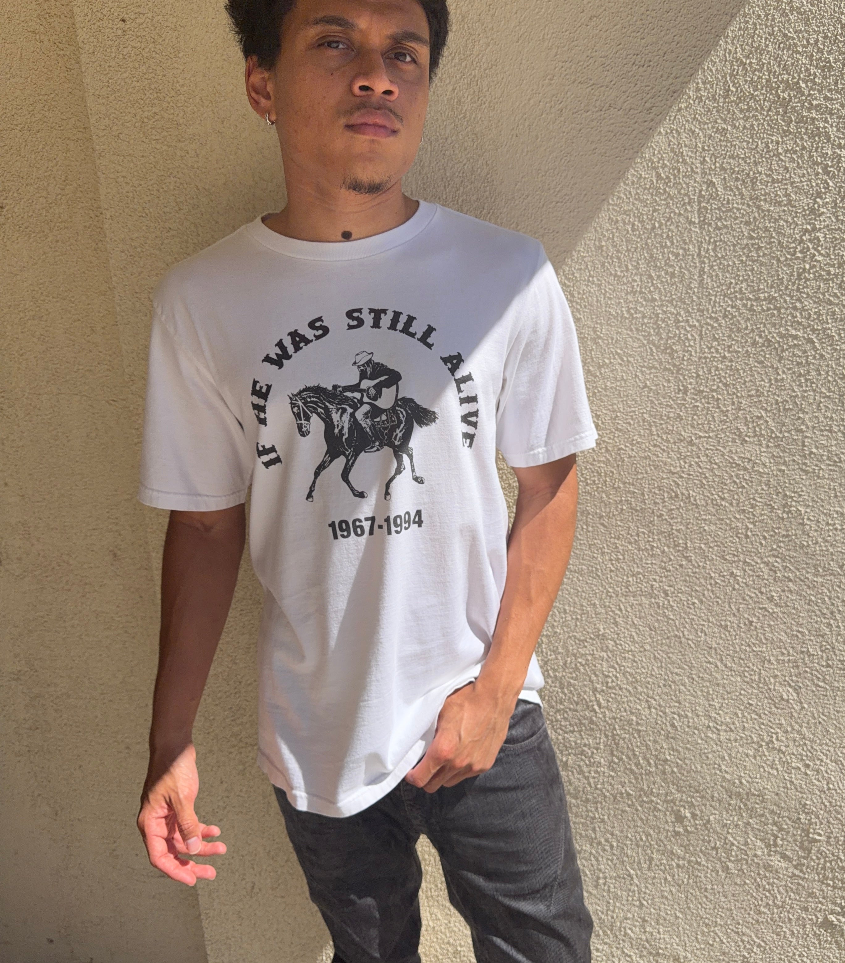 SS07 Number (N)ine “About A Boy” Cowboy Cobain Tribute T shirt