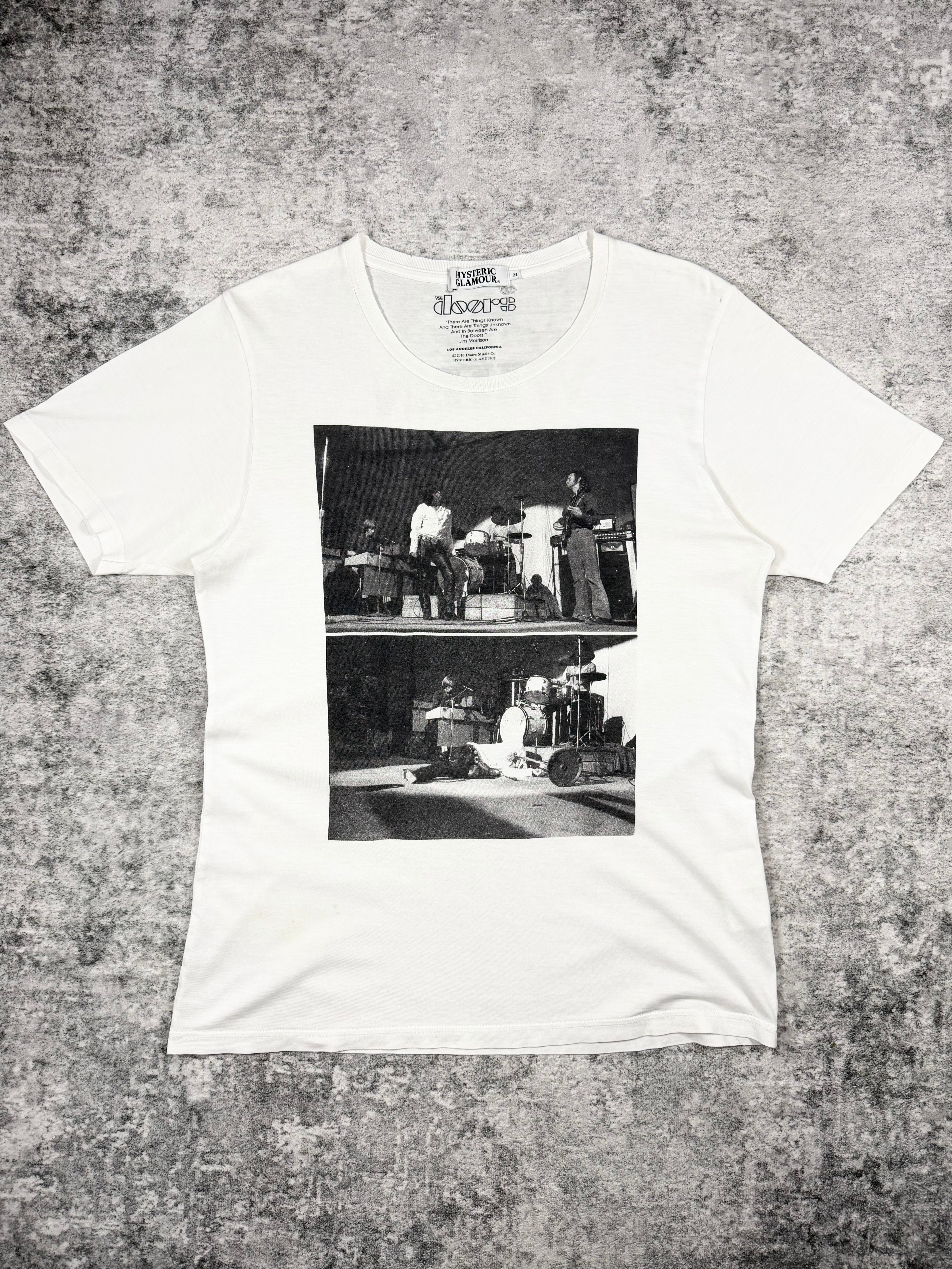 2010 Hysteric Glamour x The Doors ‘When You’re Strange’ T shirt