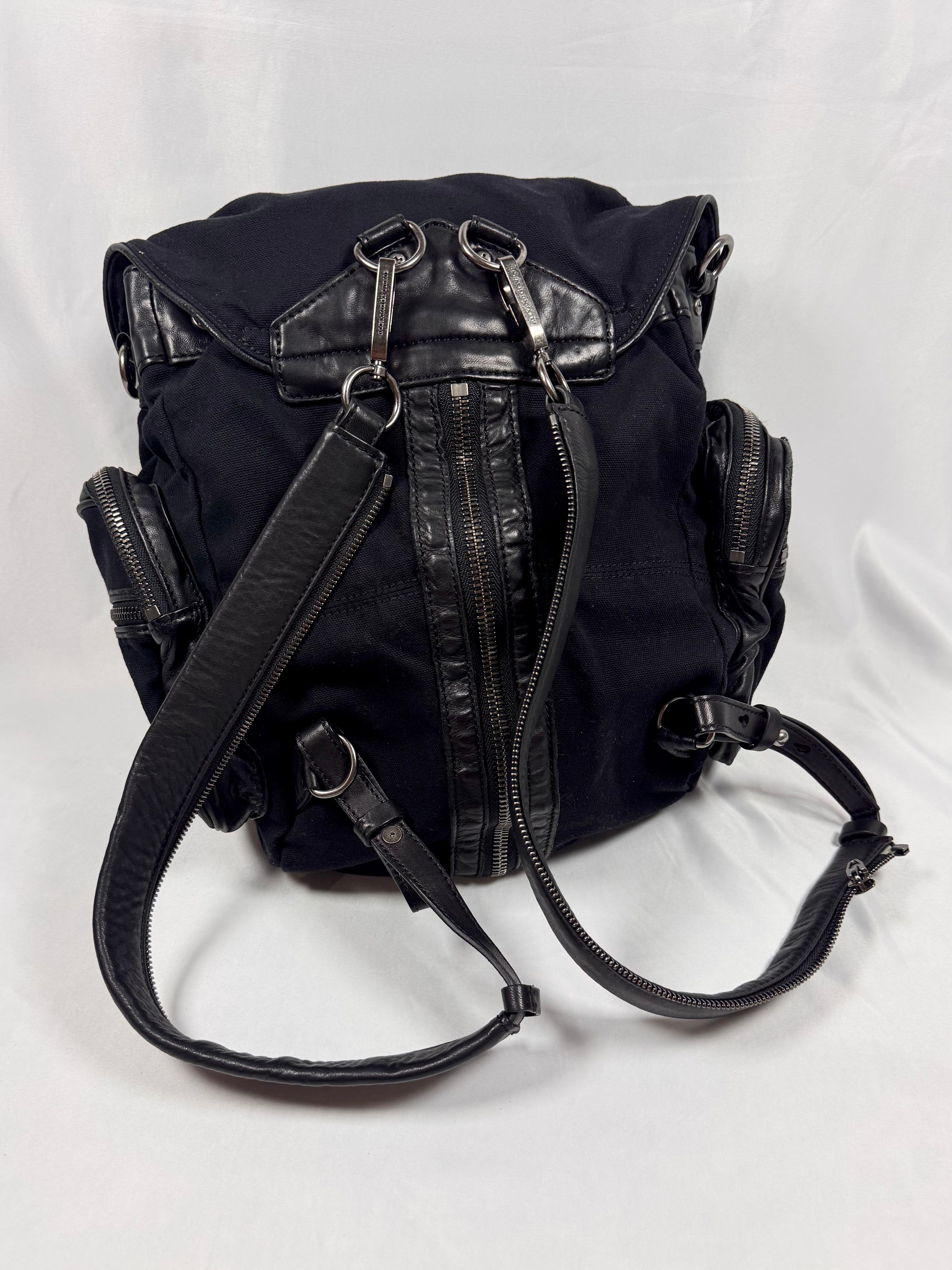 2000s Alexander Wang ‘Marti’ Convertible Lambskin Backpack