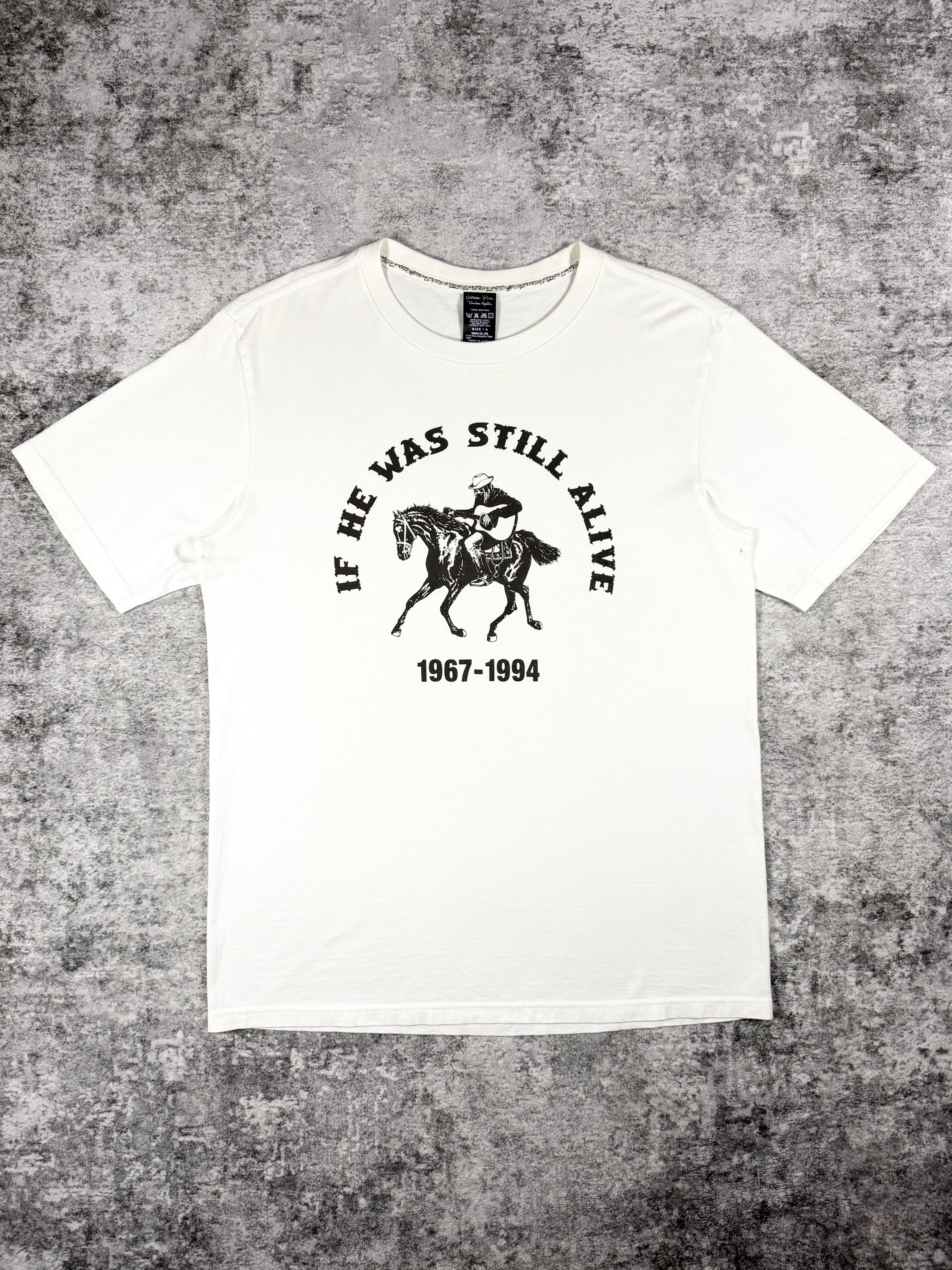 SS07 Number (N)ine “About A Boy” Cowboy Cobain Tribute T shirt