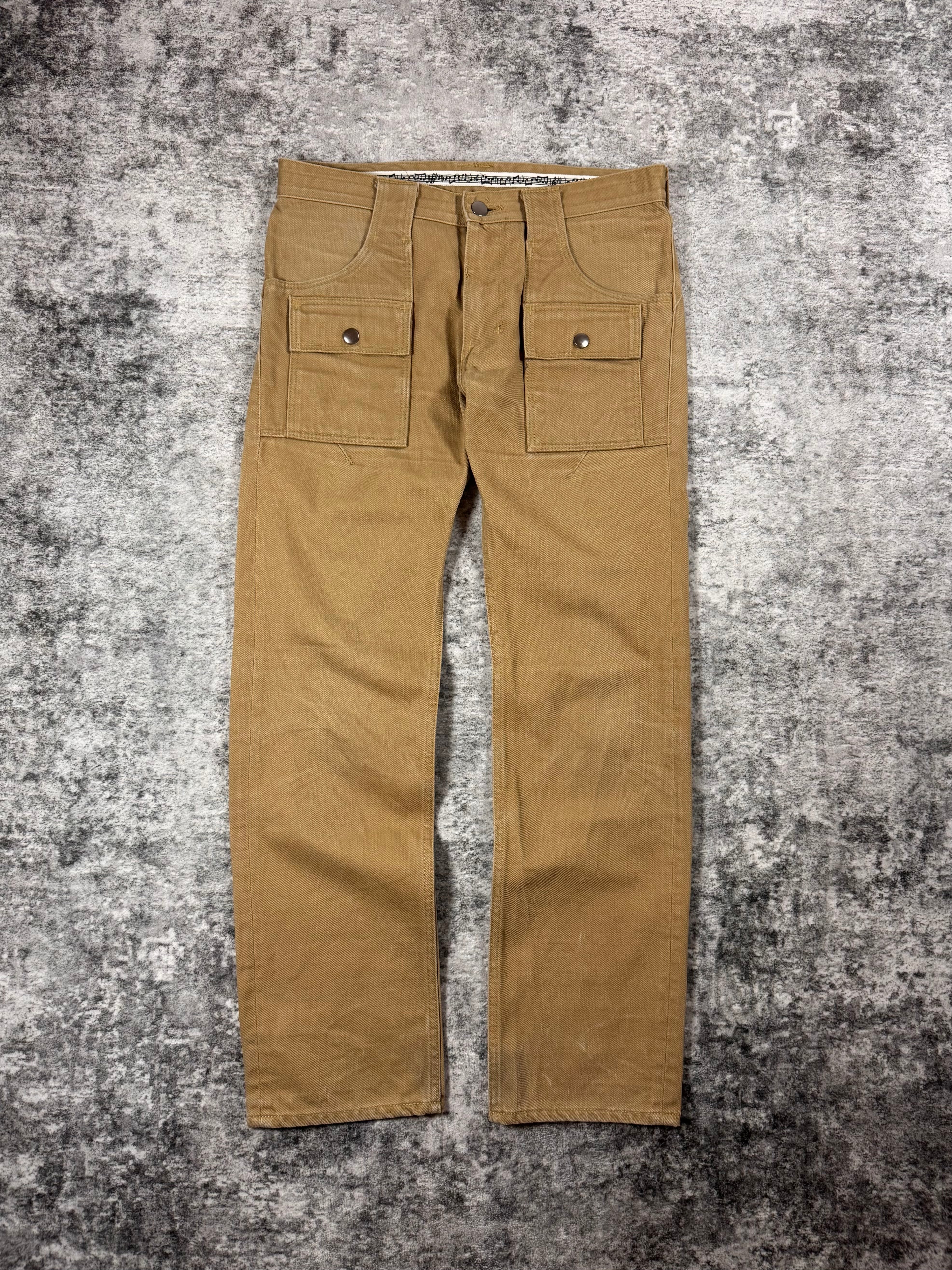 FW08 Number (N)ine “My Own Private Portland” Tan Cargo Denim