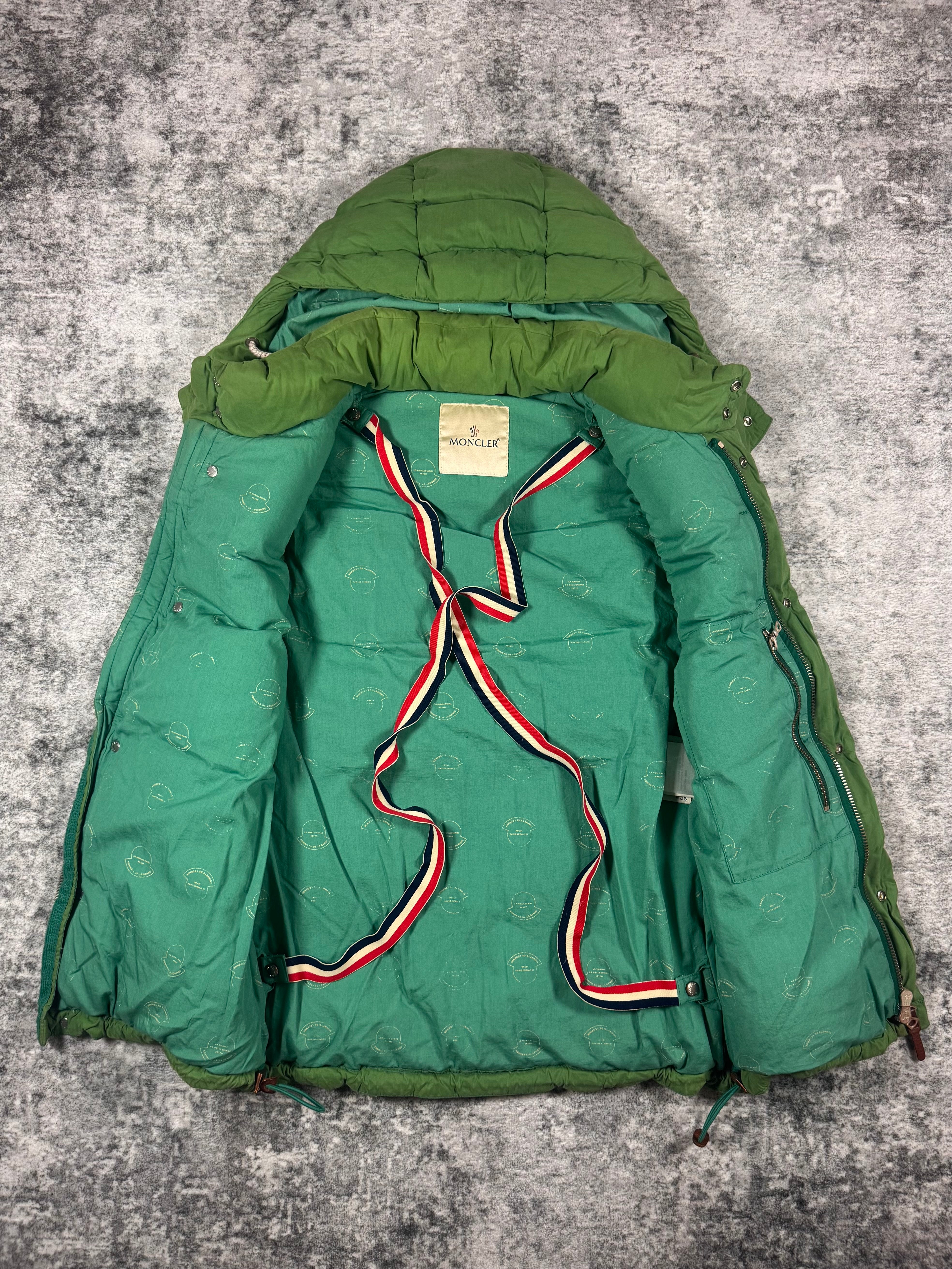 FW11 Visvim x Moncler ‘Gyantse’ Green Hybrid Puffer Vest