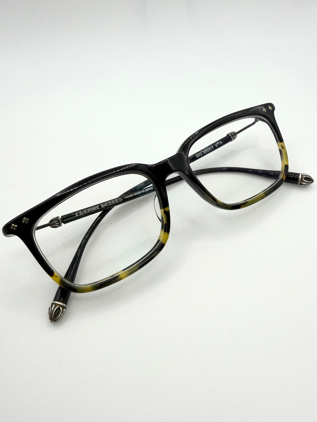 Chrome Hearts ‘Big Ricky II-A’ Tortoiseshell Glass Frames