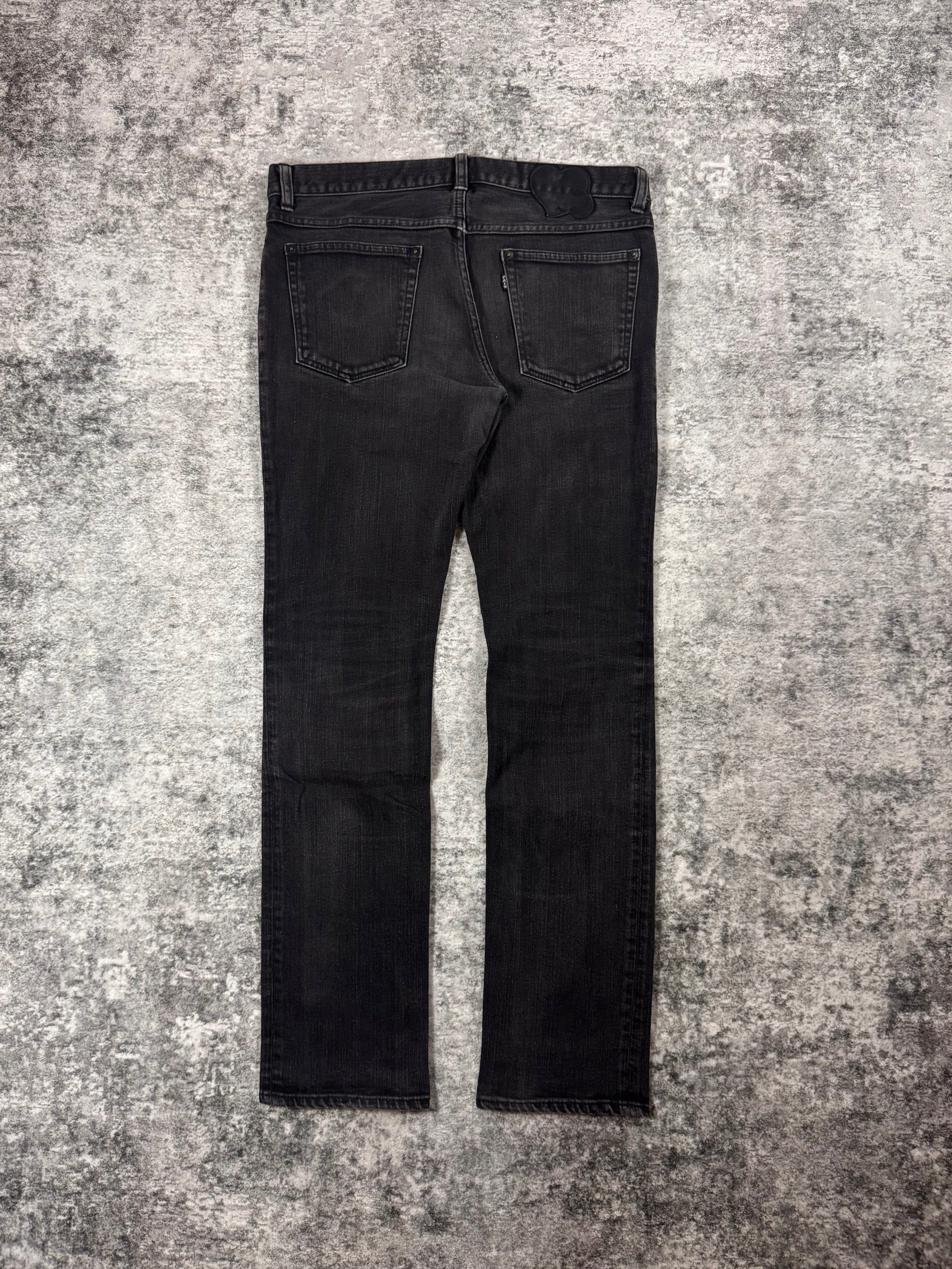 FW06 Number (N)ine ‘Noir’ Black Pain Denim