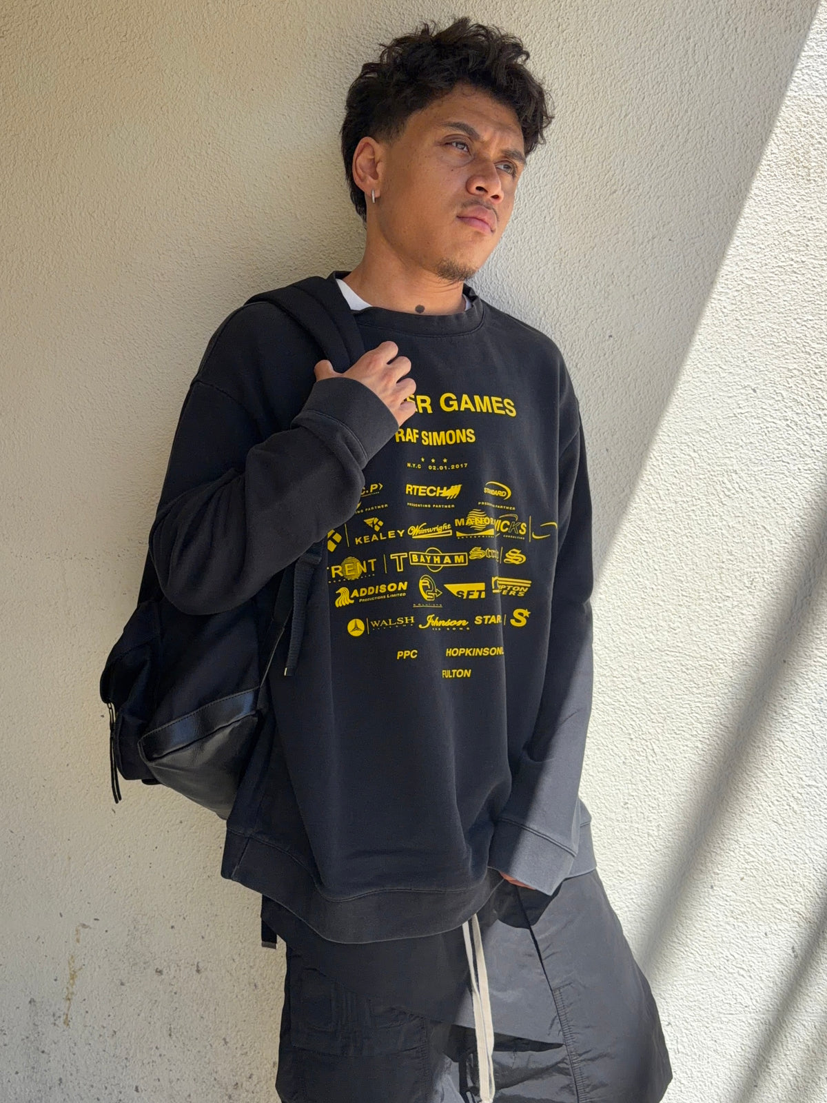 FW17 Raf Simons ‘Summer Games’ Oversized Crewneck