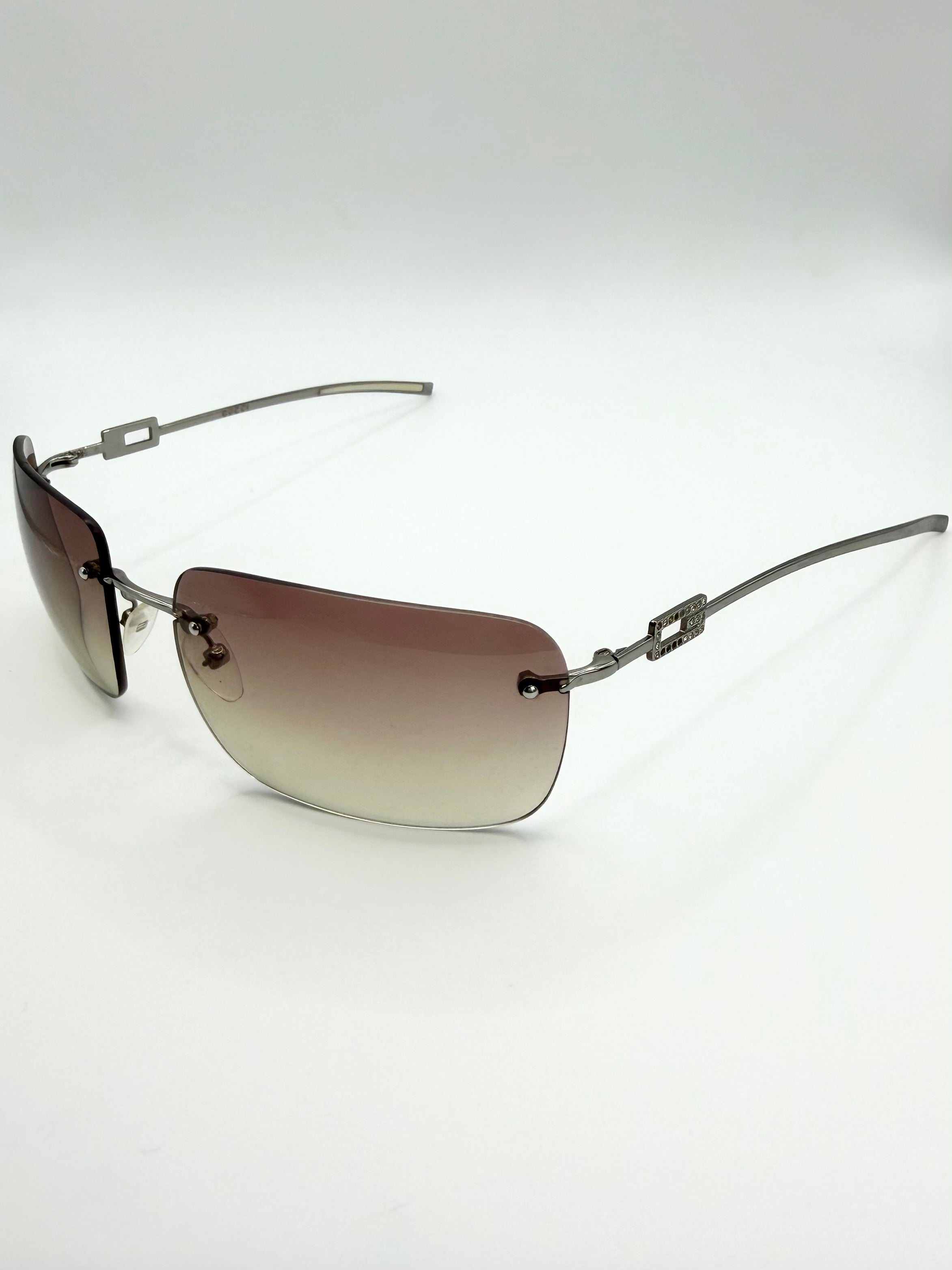 2000s Gucci Tom Ford ‘GG1780’ Strass Rhinestone Sunglasses