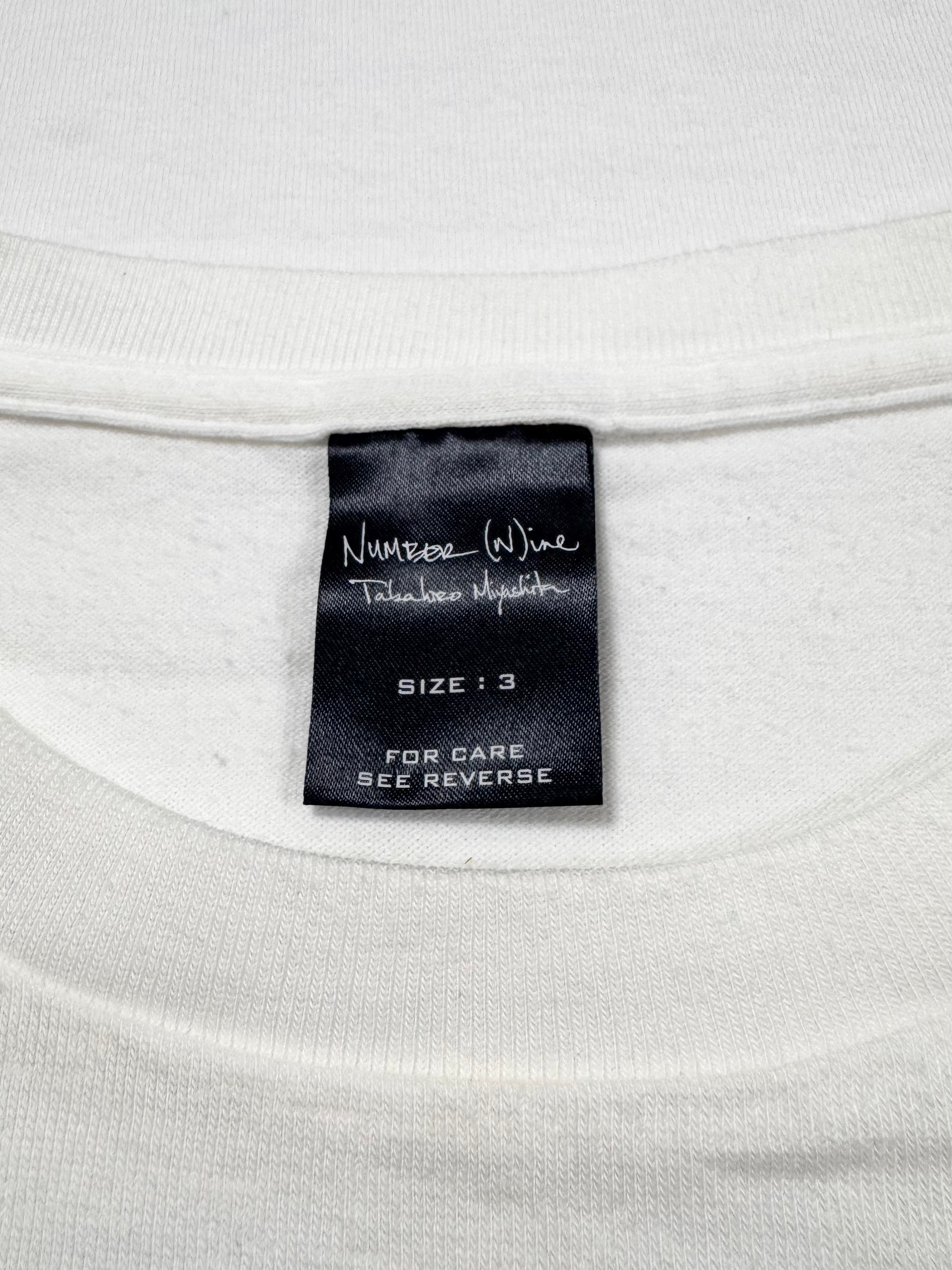 SS03 Number (N)ine “Touch Me I’m Sick” Rolling Stones T shirt