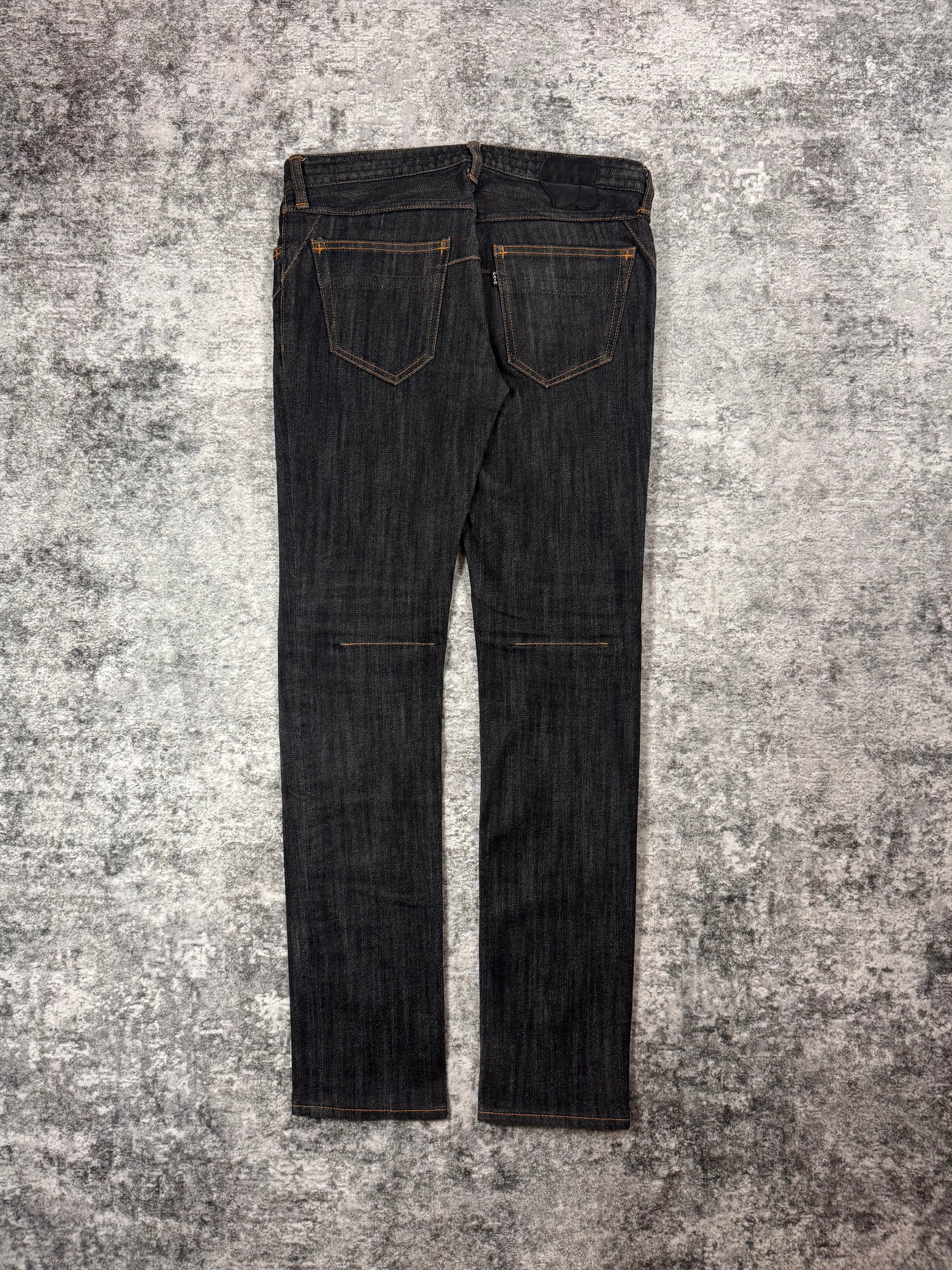 FW07 Number (N)ine “Love, God, Murder” Charcoal Denim