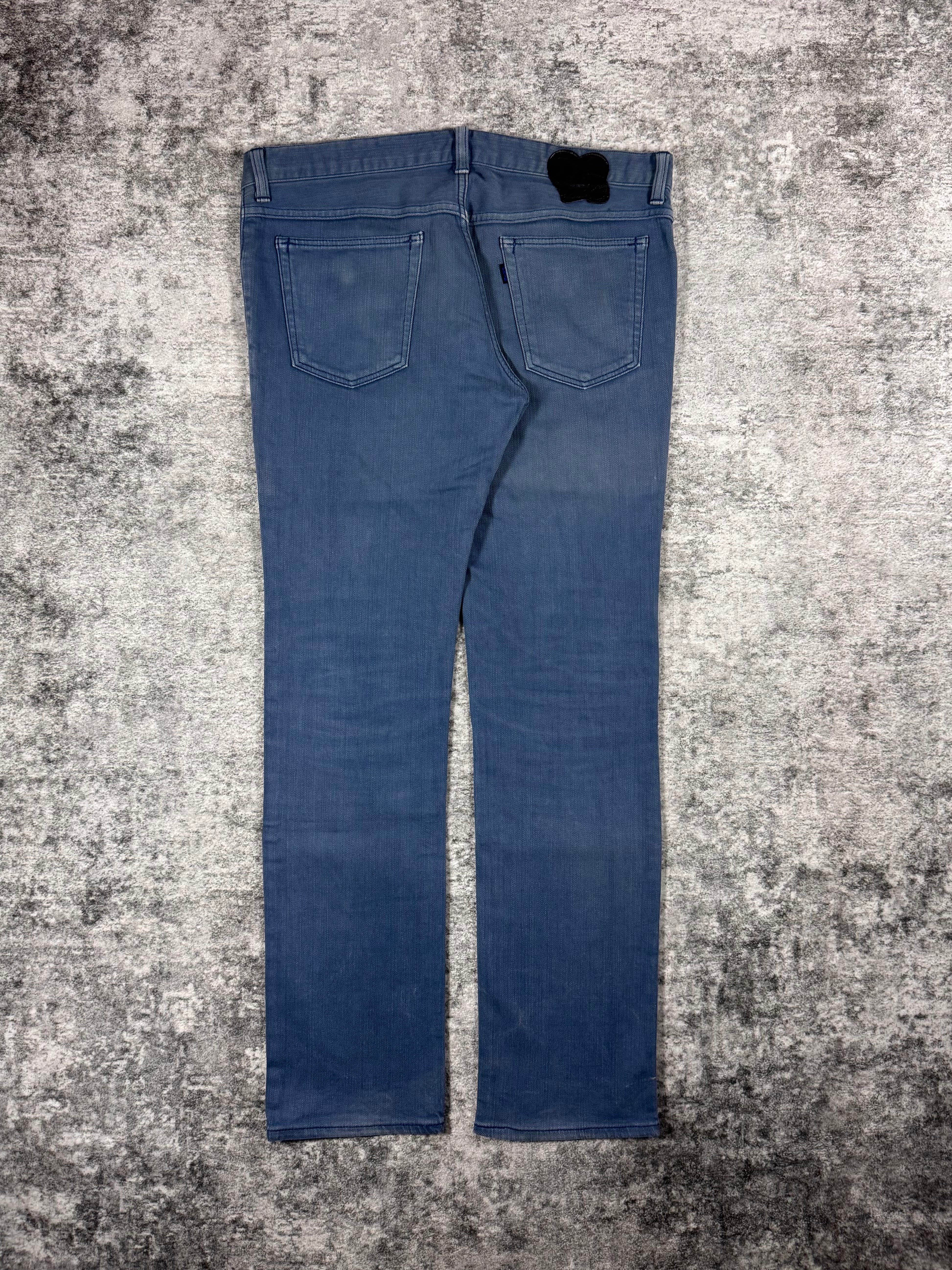 AW05 Number (N)ine “The High Streets” Runway Blue Pain Denim