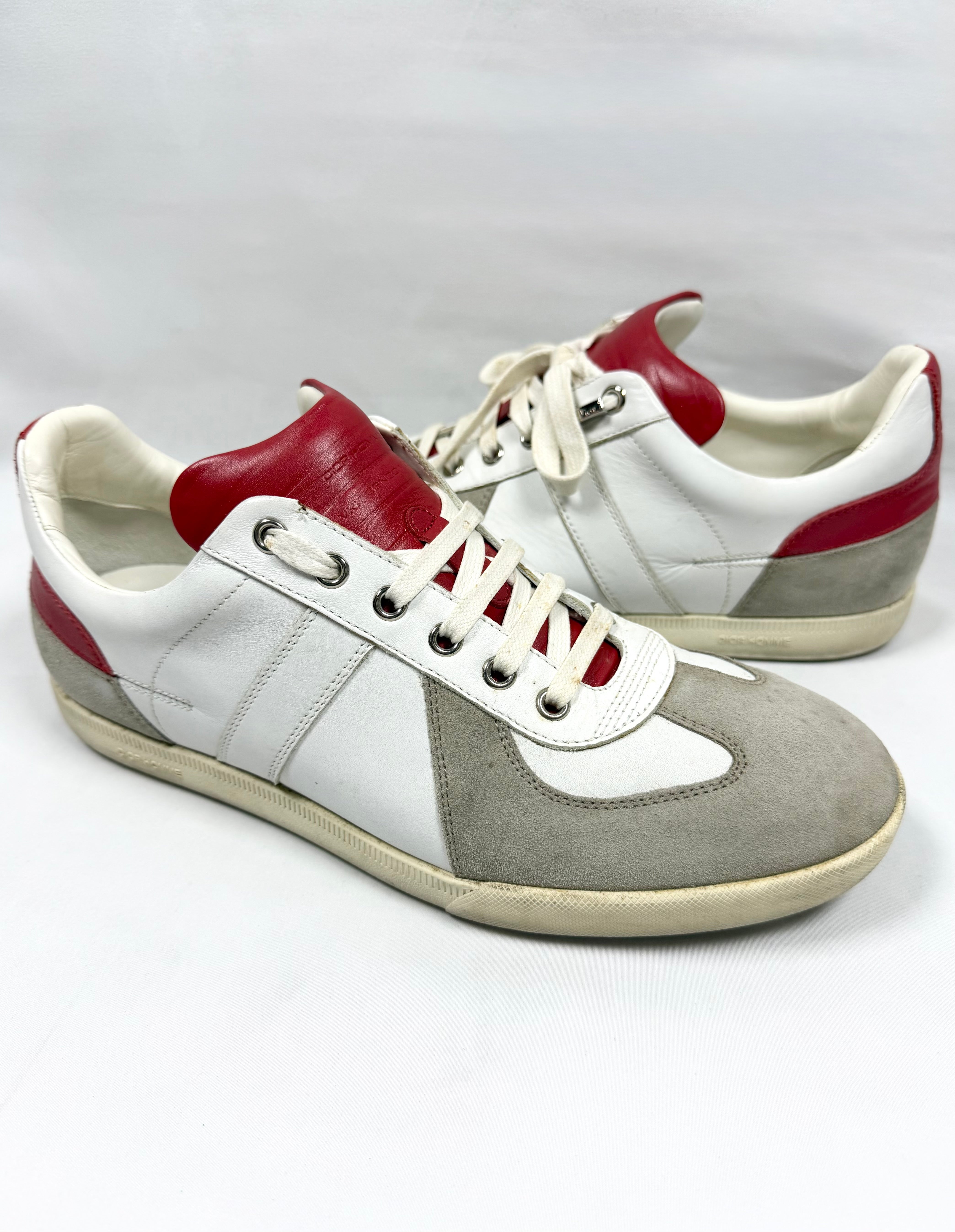 SS13 Dior Homme Kris Van Assche ‘B01’ Red/White GAT Sneakers