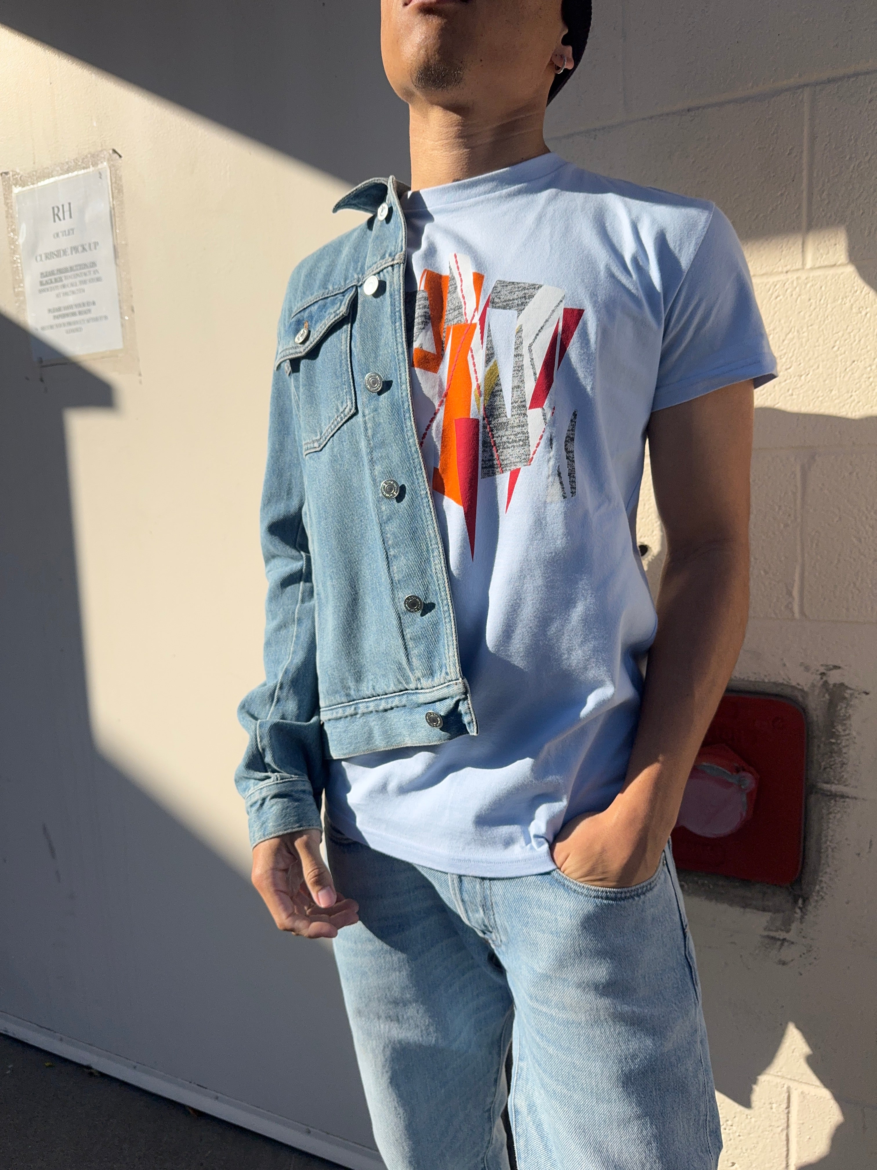 SS14 Dior Homme “Hero” KVA Geometric Pattern T shirt